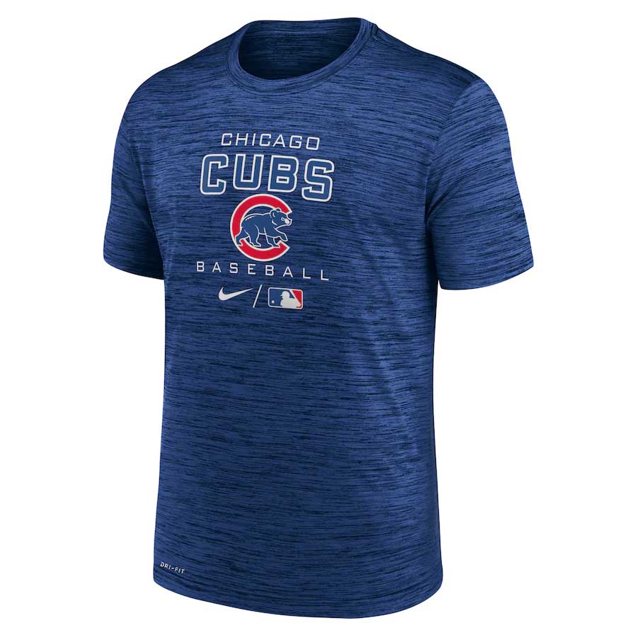 Chicago Cubs Nike Legend Velocity Practice T-Shirt - Image 2