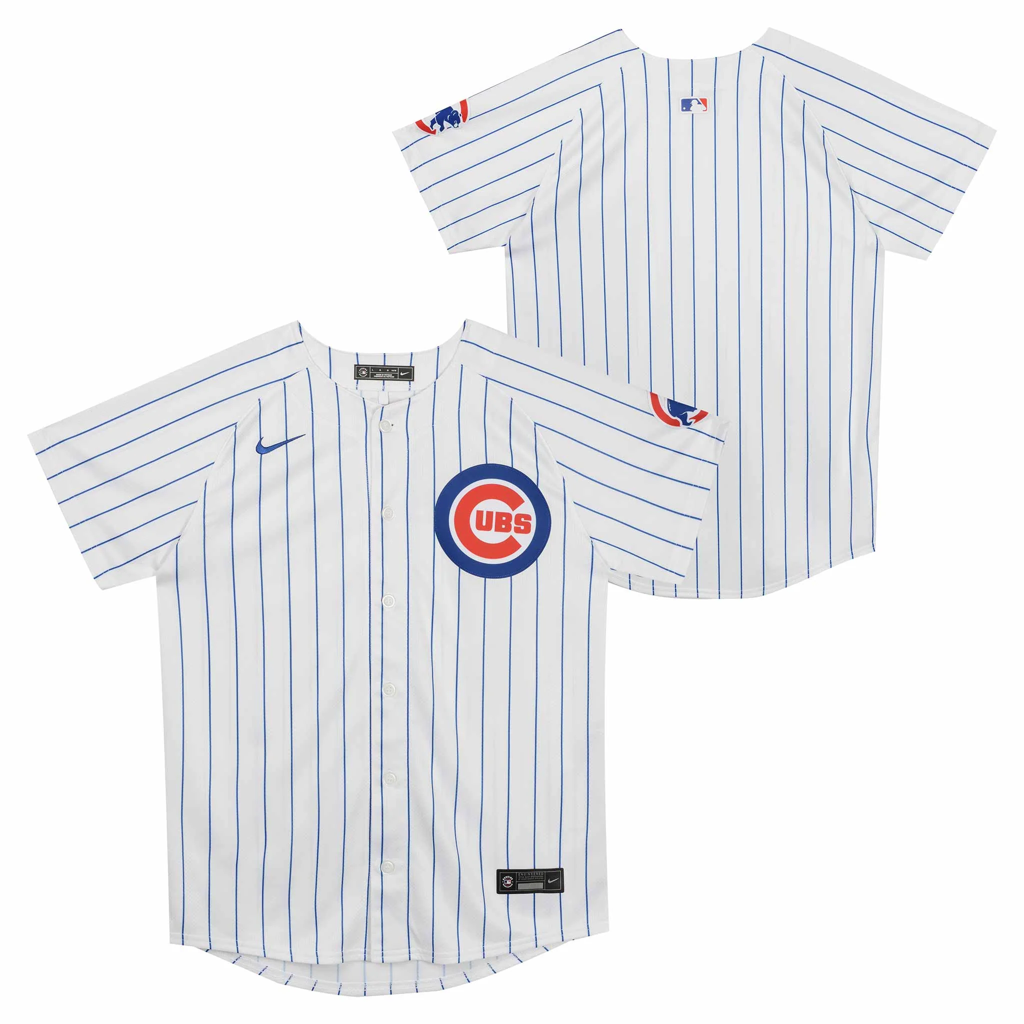 Chicago Cubs Nike Pre School Home Home Run Jersey - Image 3