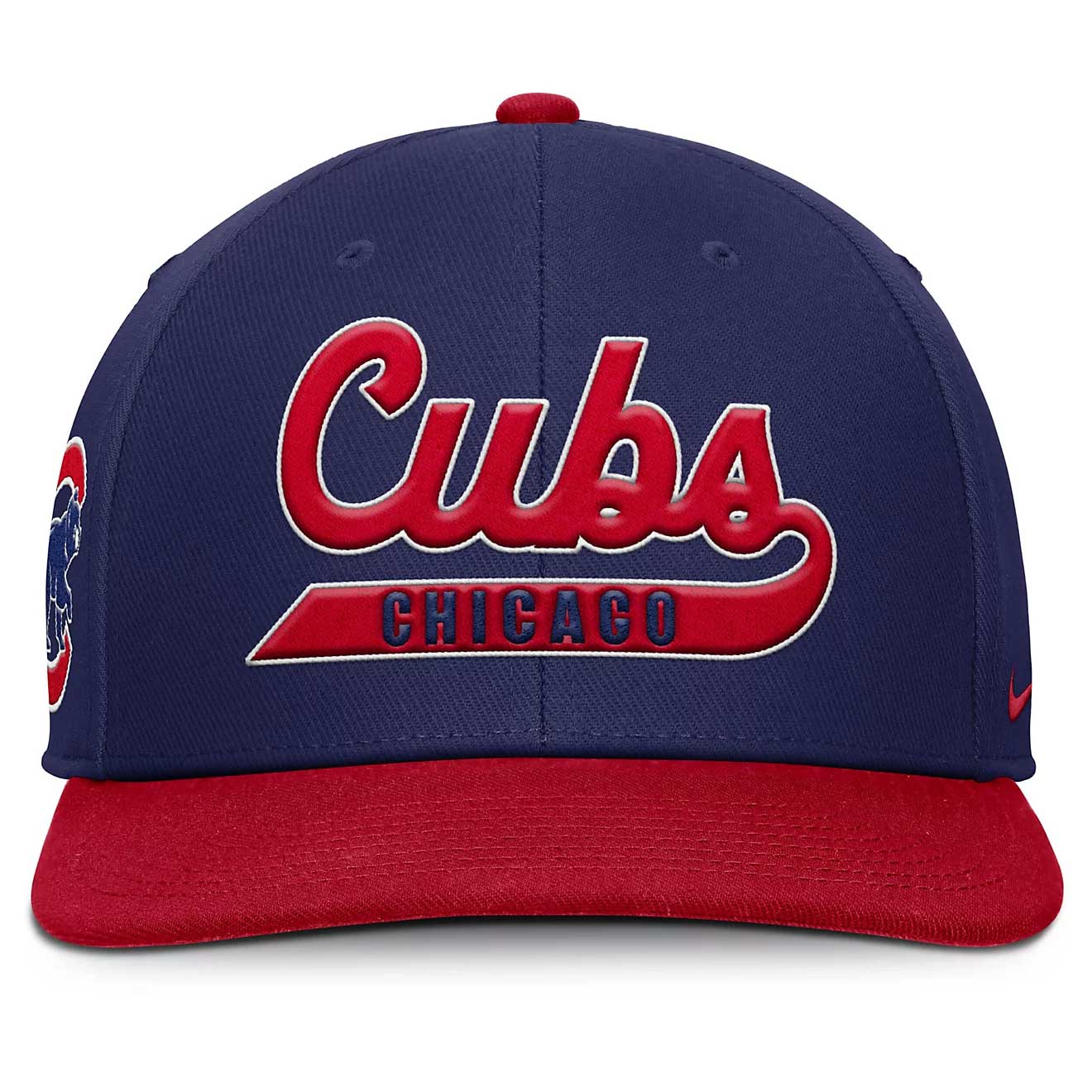 Chicago Cubs Nike Pro Structured Square Bill Adjustable Cap - Image 2