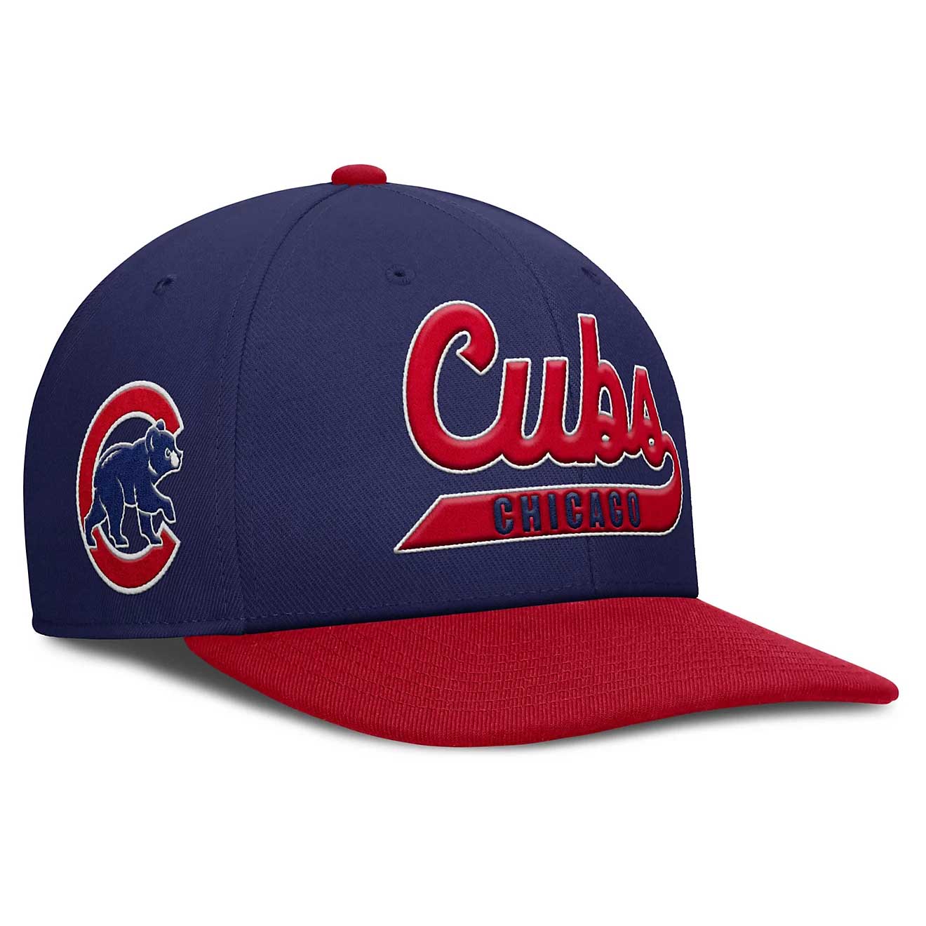 Chicago Cubs Nike Pro Structured Square Bill Adjustable Cap - Image 4