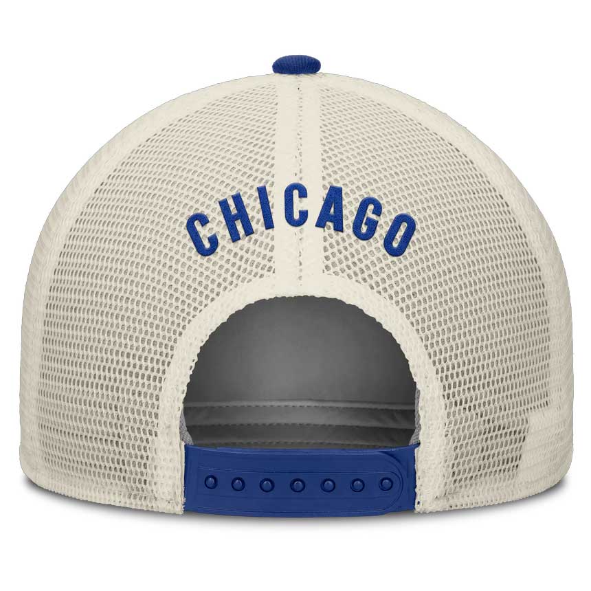 Chicago Cubs Nike Rise Structured Trucker Adjustable Cap - Image 2
