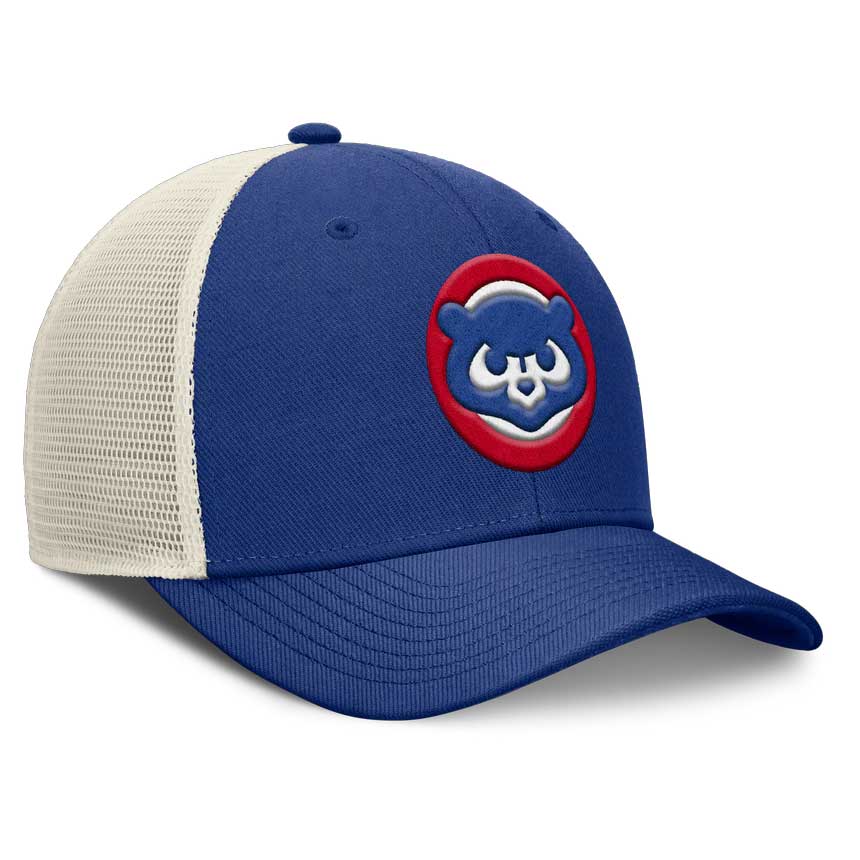 Chicago Cubs Nike Rise Structured Trucker Adjustable Cap - Image 4