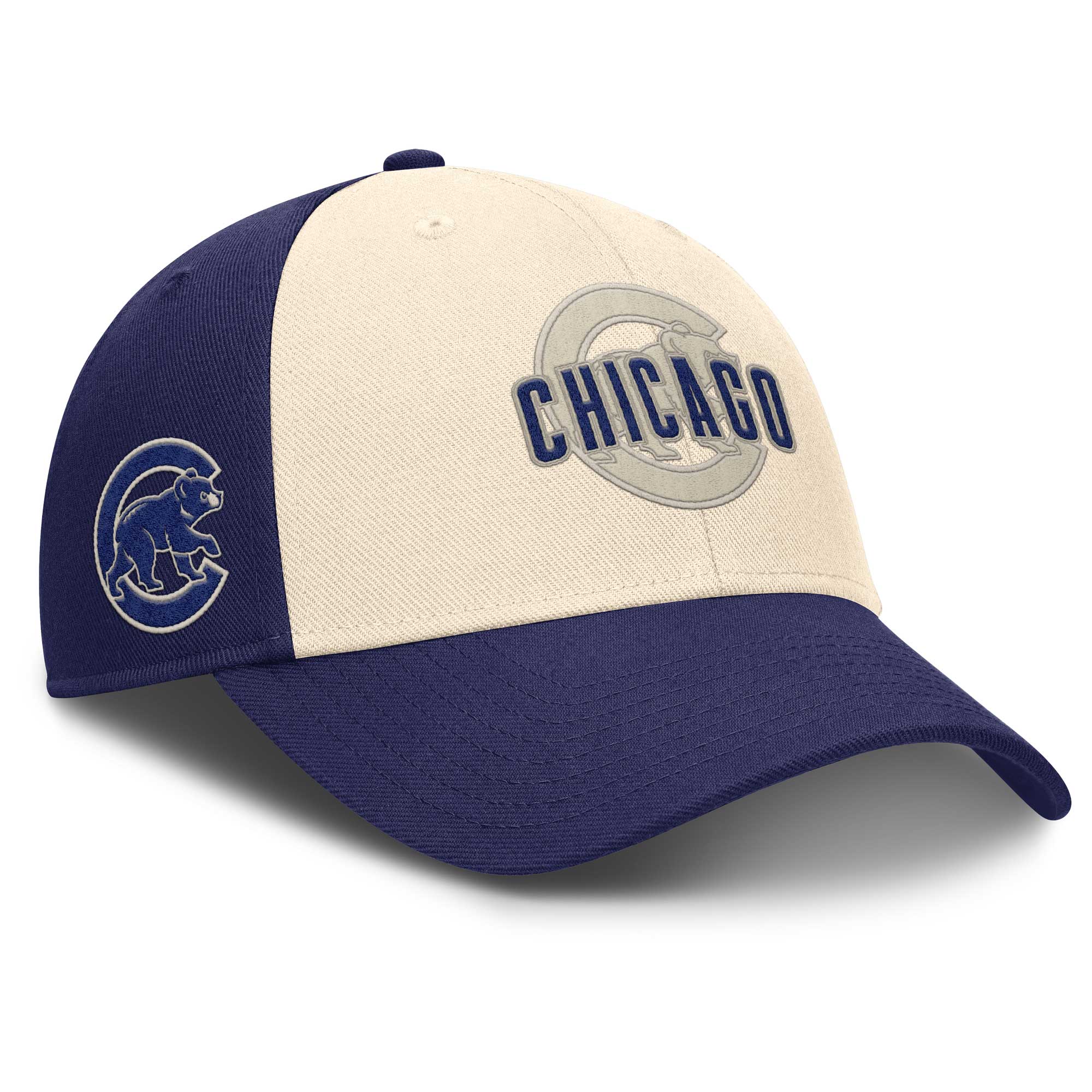 Chicago Cubs Nike Statement Dri-Fit Club Structured Adjustable Cap - Image 4