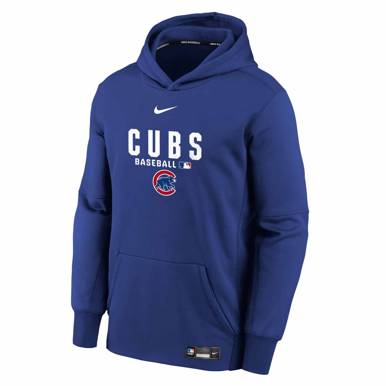 Chicago Cubs Nike Youth Authentic Collection Hooded Sweatshirt