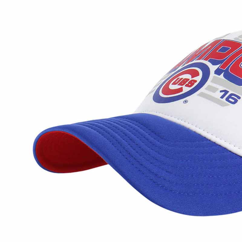 Chicago Cubs Offside World Series Foam Trucker Cap - Image 4