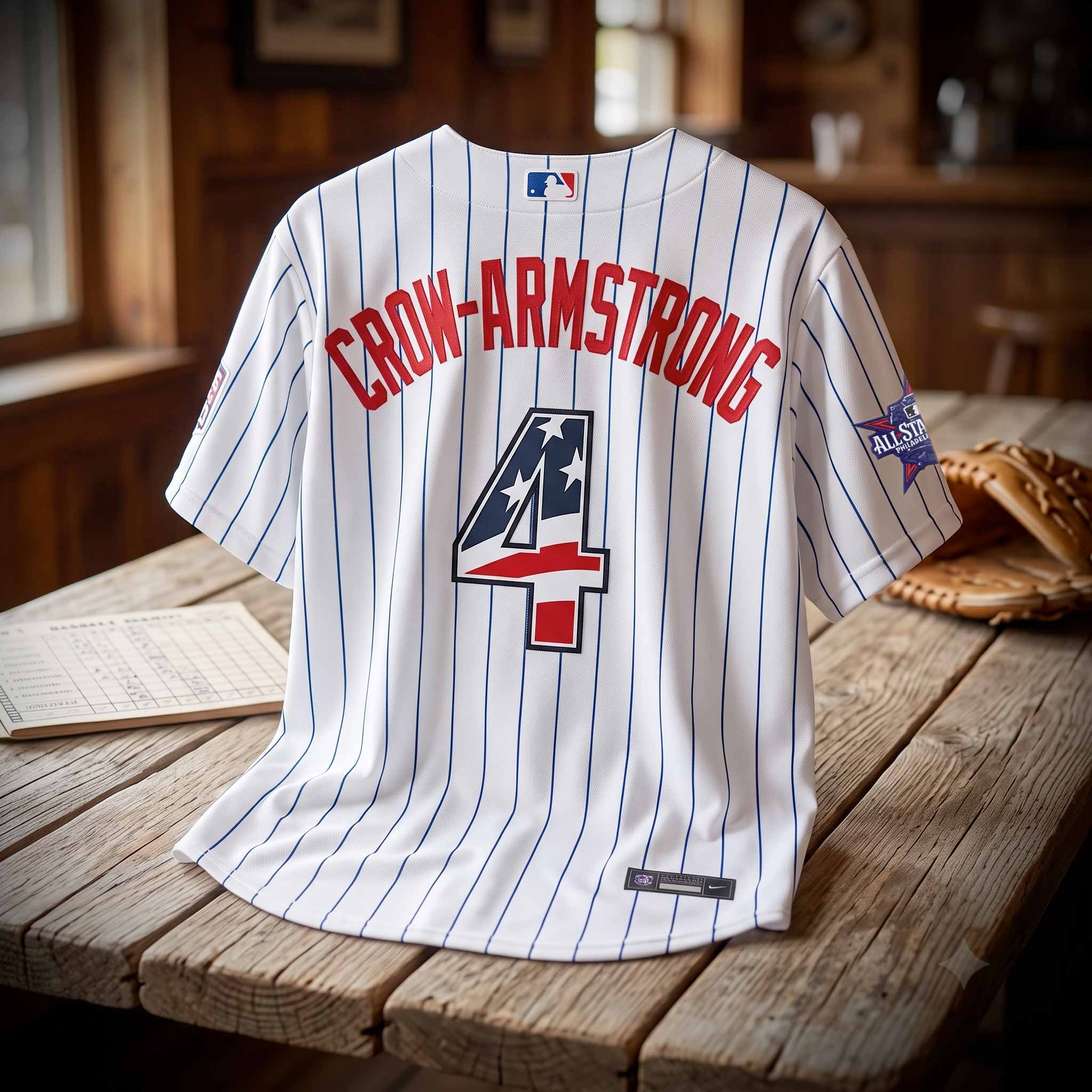 Chicago Cubs Pete Crow-Armstrong Nike 2026 All Star Replica Jersey - Image 5