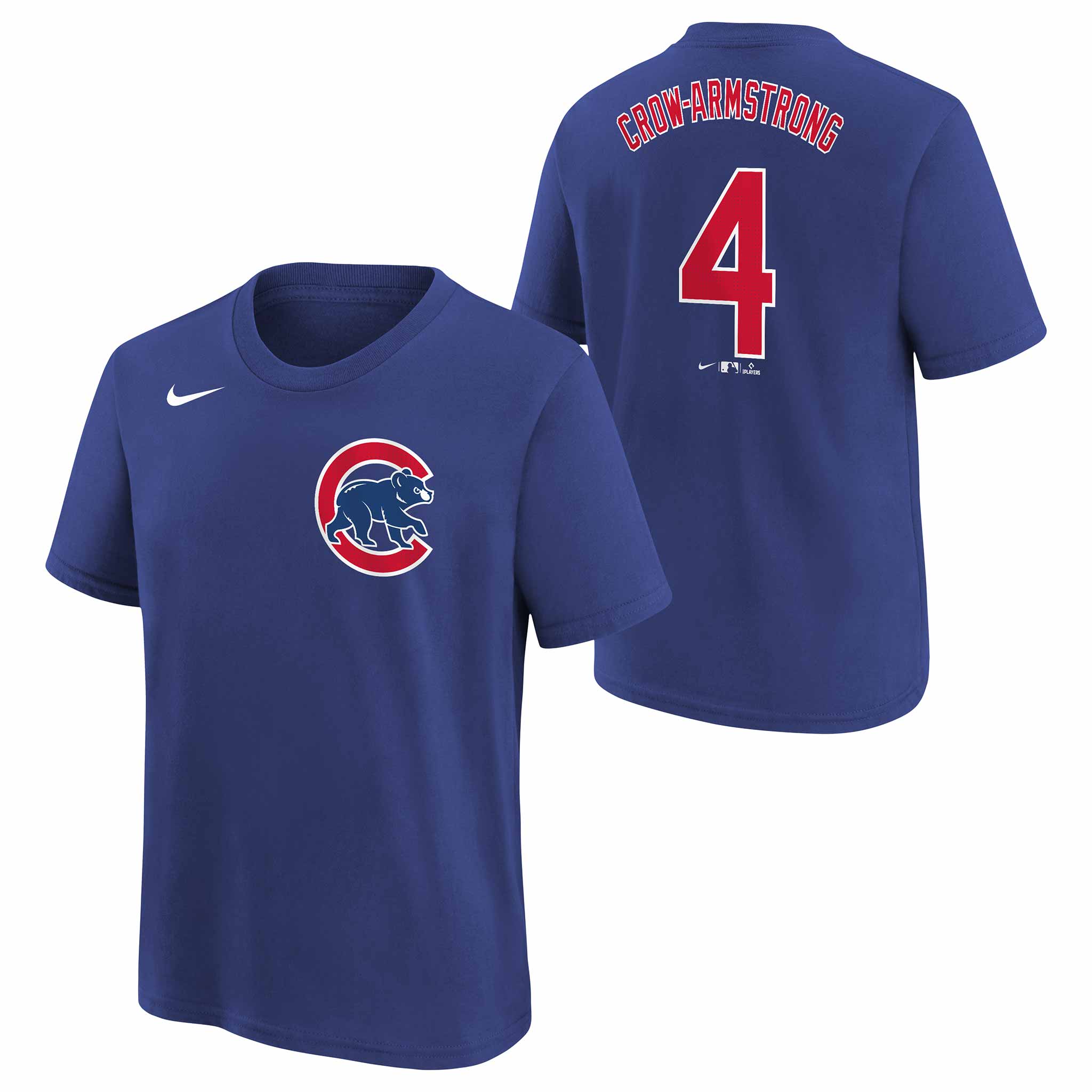 Chicago Cubs Pete Crow Armstrong Nike Youth Home Name & Number T-shirt