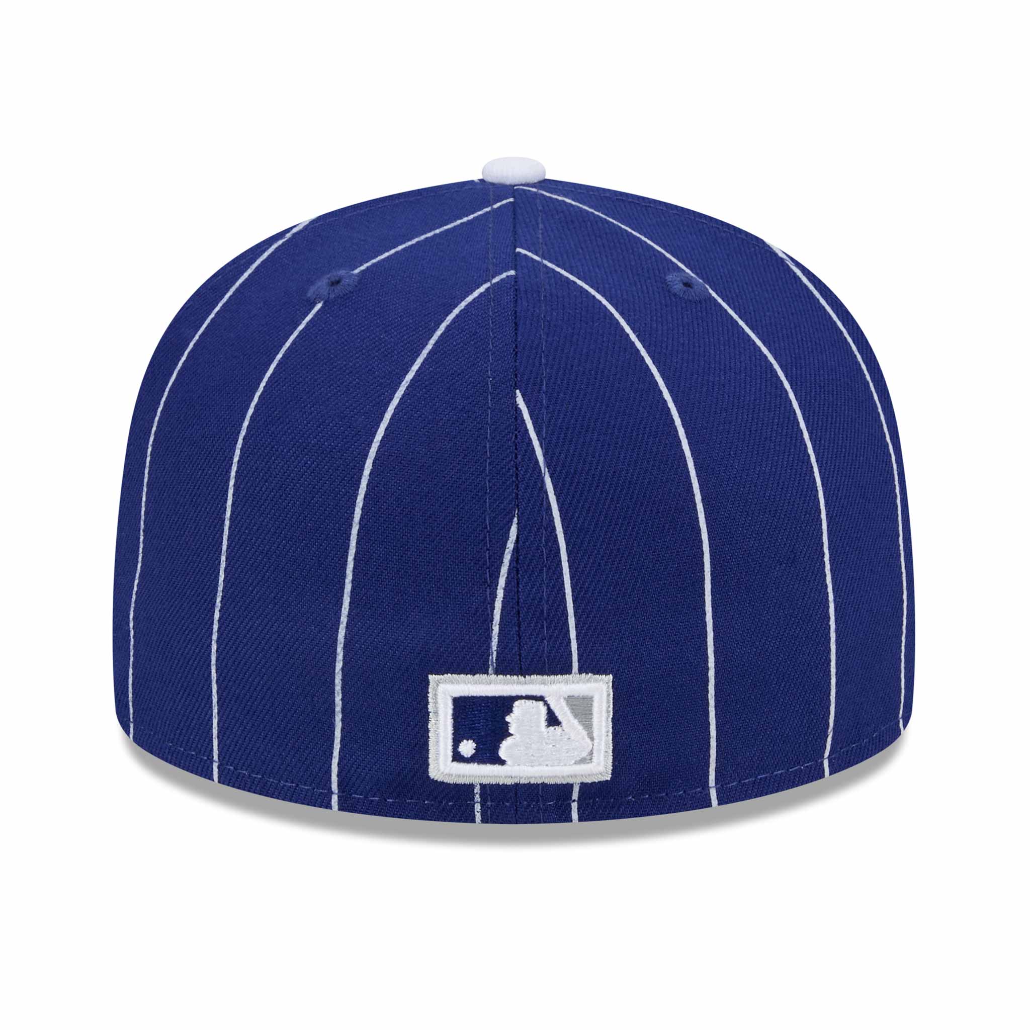 Chicago Cubs Pinstripe Navy 1914 Bear 1876 Patch 5950 Fitted Cap - Image 2