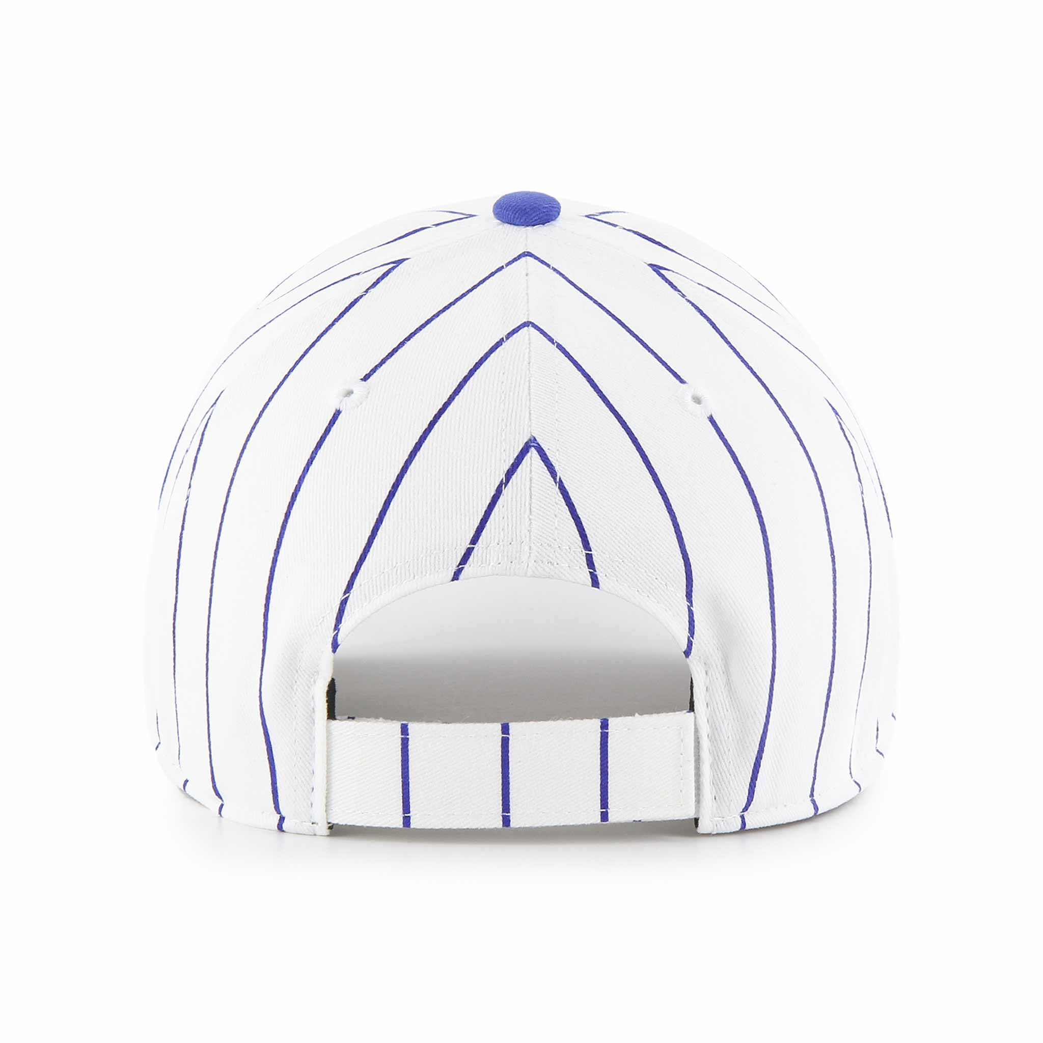 Chicago Cubs Pinstripe Two Tone MVP Adjustable Cap - Image 2