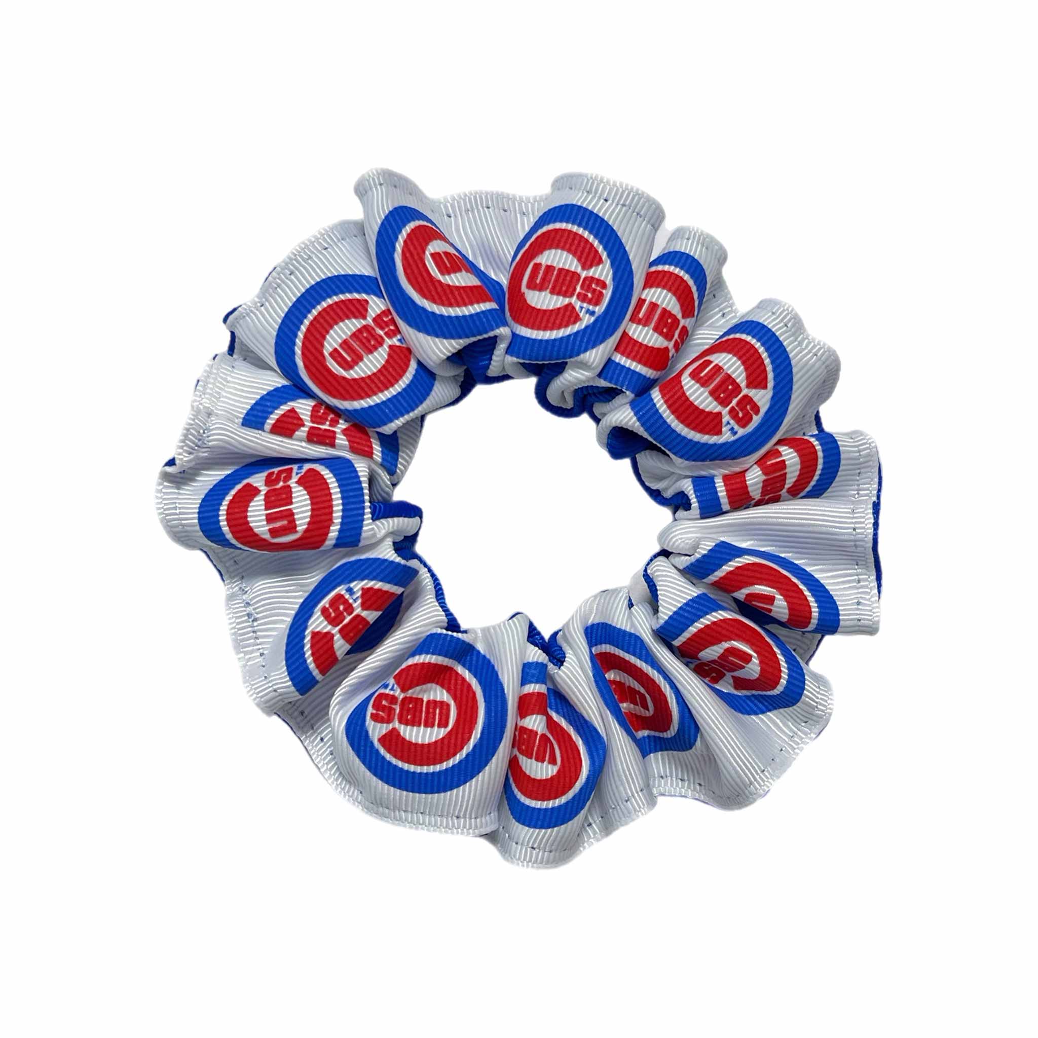 Chicago Cubs Pony Tail Hair Scrunchy