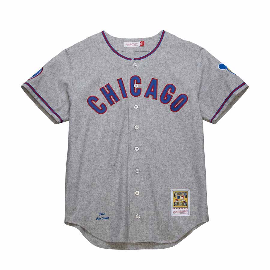 Chicago Cubs Ron Santo 1968 Mitchell & Ness Authentic Road Jersey