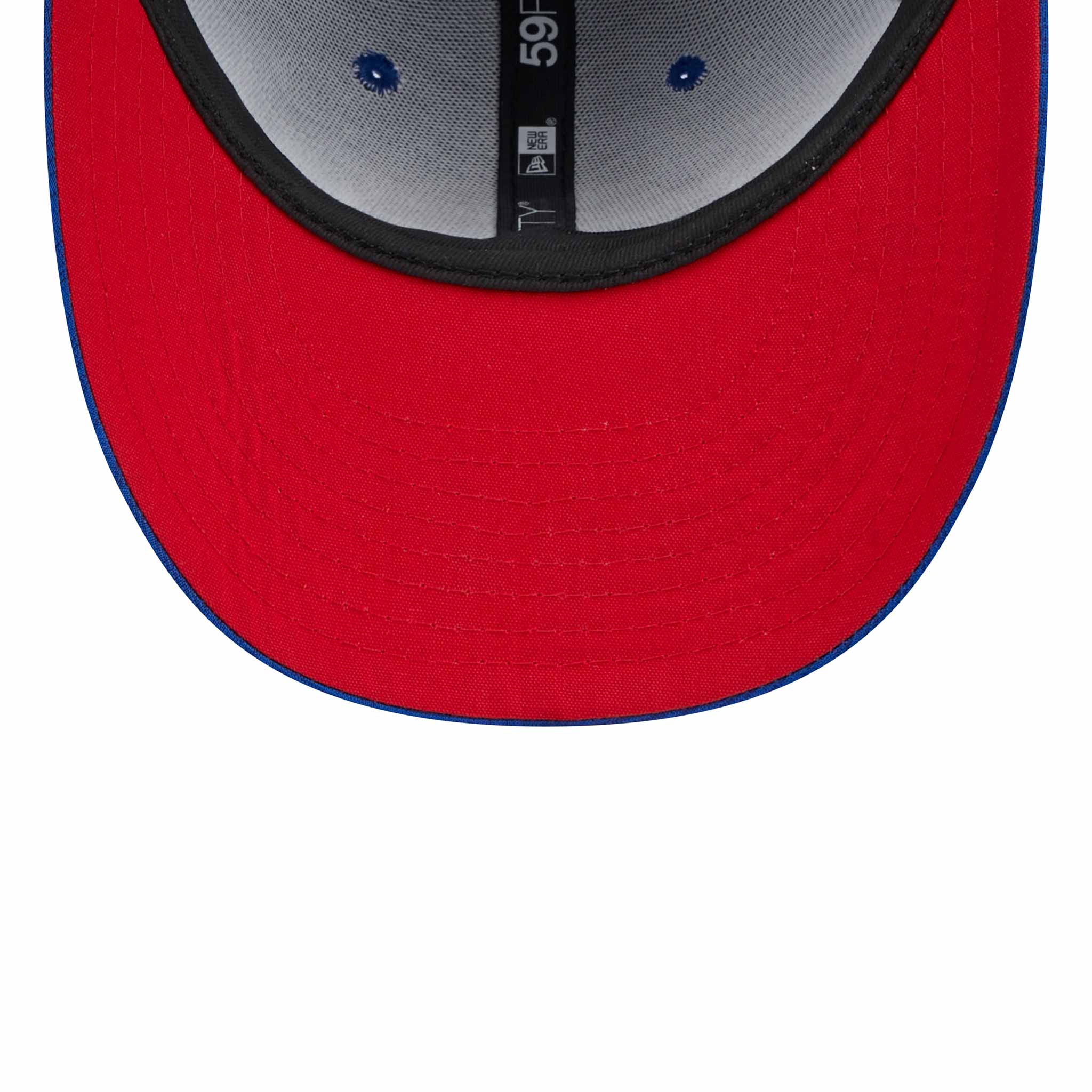 Chicago Cubs Royal 84 Bear Clubhouse 5950 Fitted Cap - Image 3