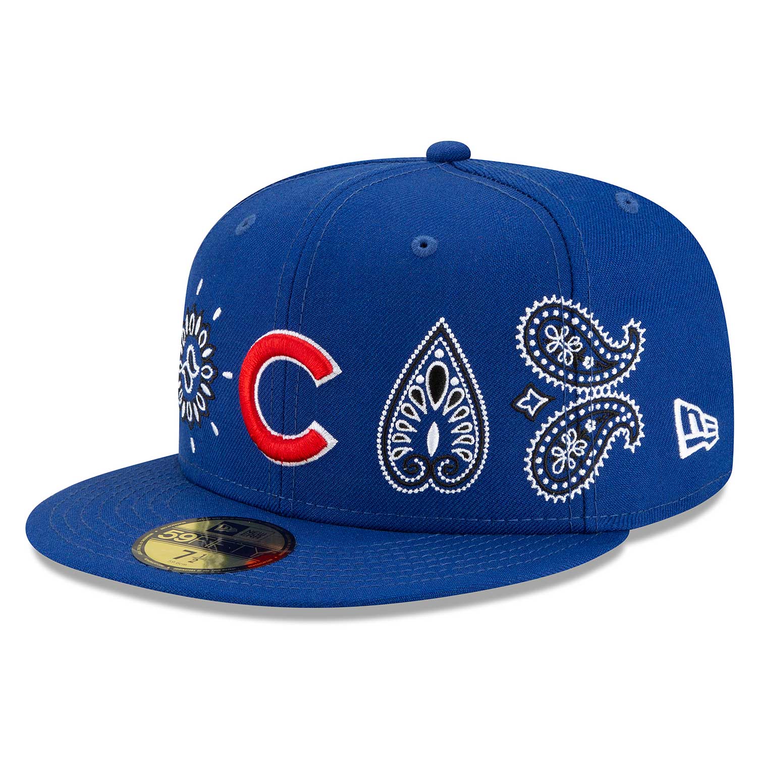 Chicago Cubs Royal Paisley 59FIFTY Fitted Cap