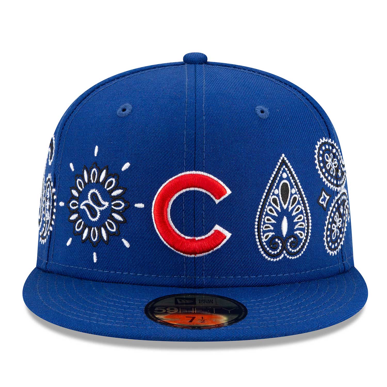 Chicago Cubs Royal Paisley 59FIFTY Fitted Cap - Image 4