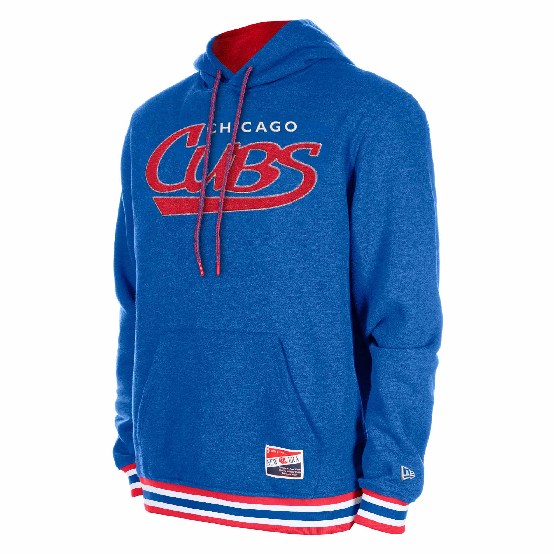 Chicago Cubs Royal Script Hooded Sweatshirt - Image 5