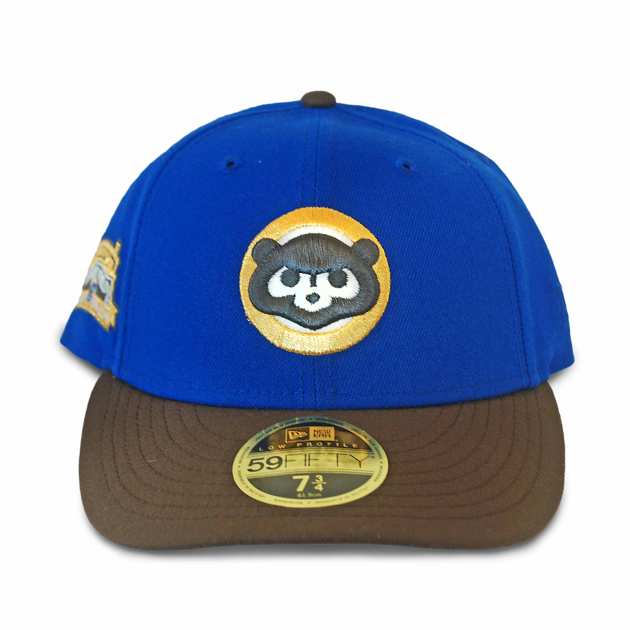 Chicago Cubs Royal Walnut Gold 1979 Bear 59FIFTY Custom Low Profile Fitted Cap - Image 2