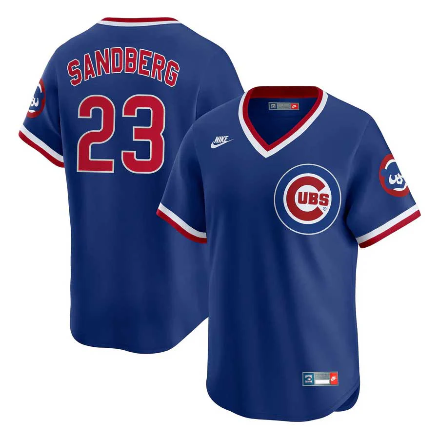 Chicago Cubs Ryne Sandberg Nike Alternate Pullover Cooperstown Jersey