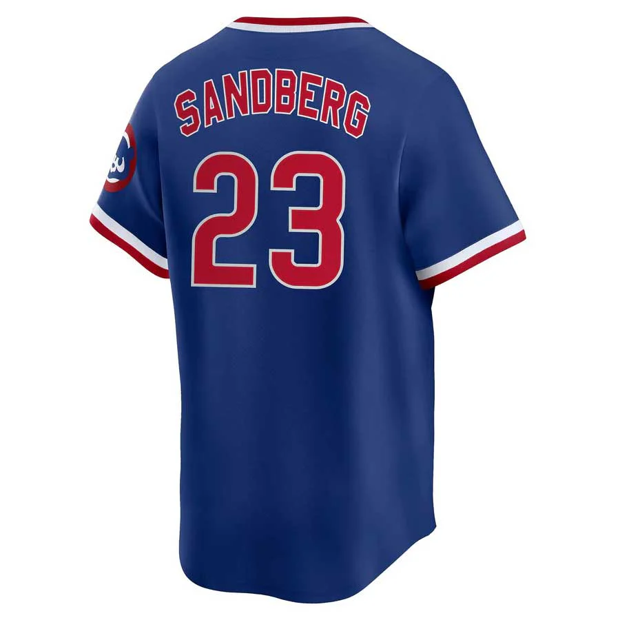Chicago Cubs Ryne Sandberg Nike Alternate Pullover Cooperstown Jersey - Image 3