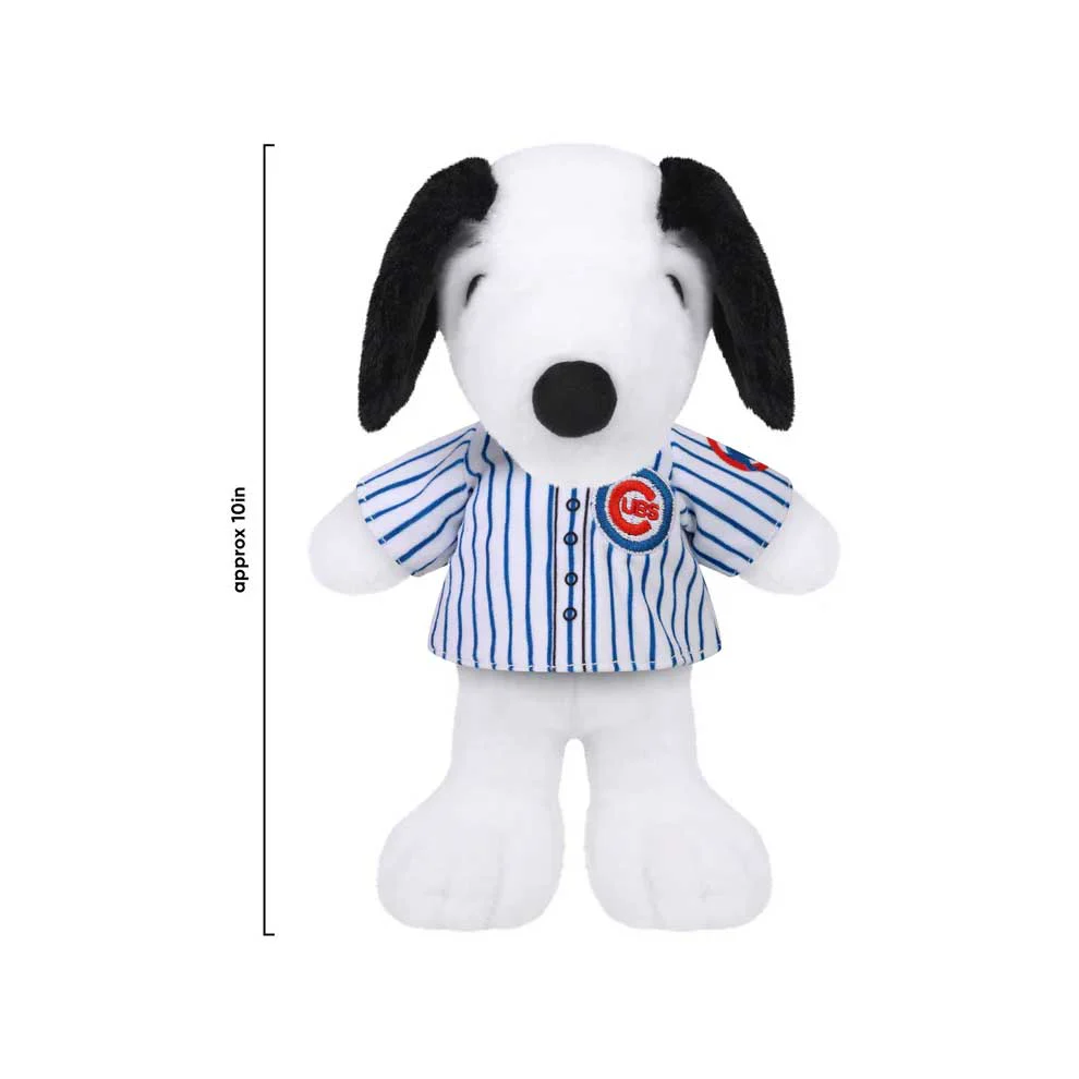 Chicago Cubs Snoopy 10" Jersey Plush - Image 3