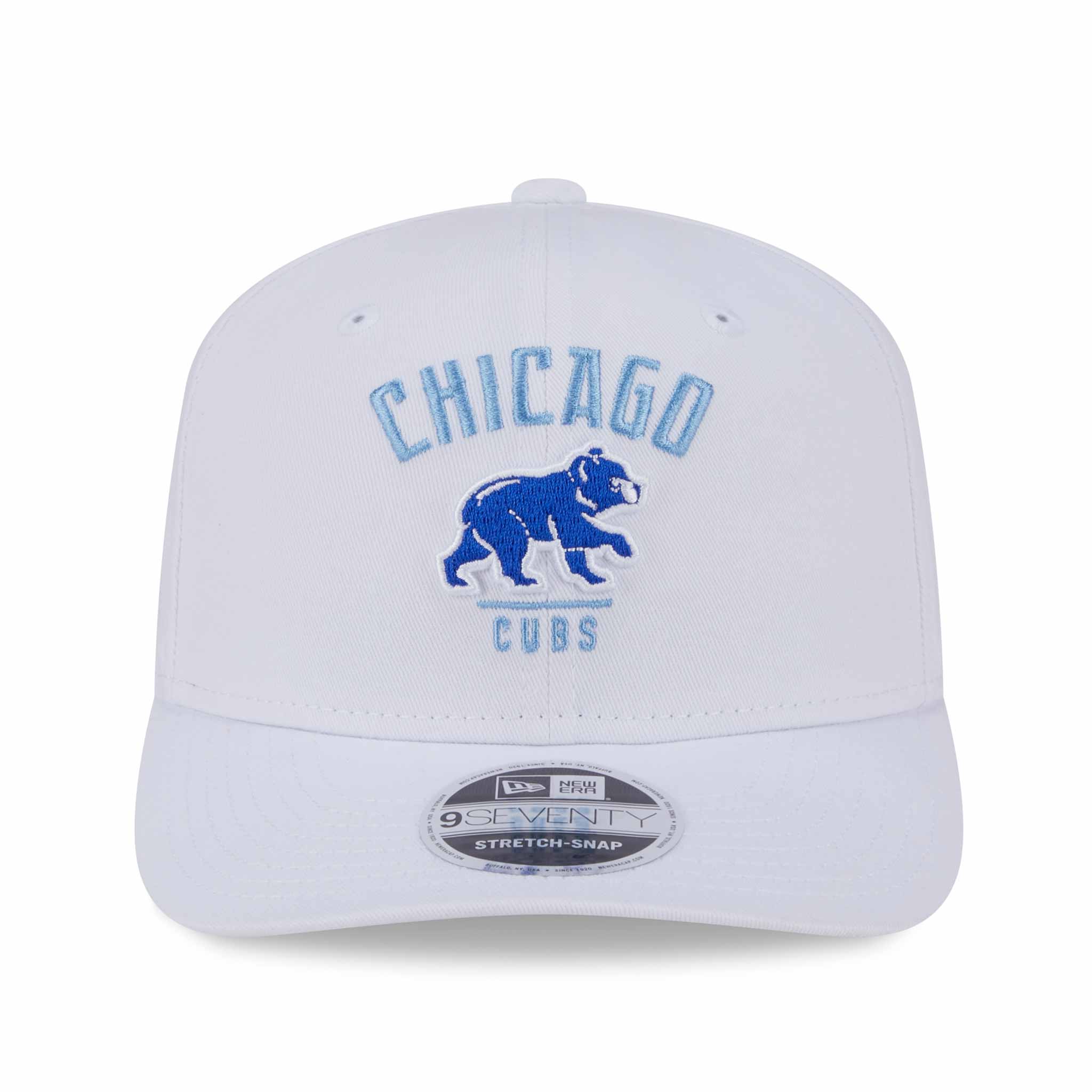 Chicago Cubs Spring Training Bear White 9SEVENTY Stretch Snap Adjustable Cap - Image 4