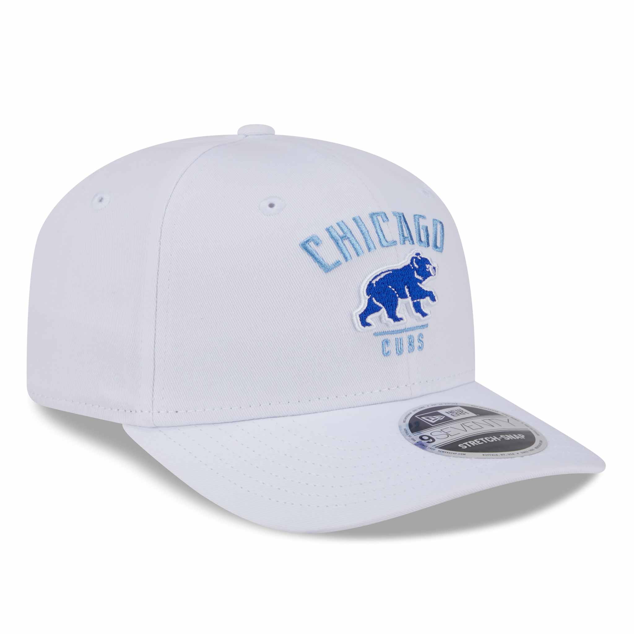 Chicago Cubs Spring Training Bear White 9SEVENTY Stretch Snap Adjustable Cap - Image 5