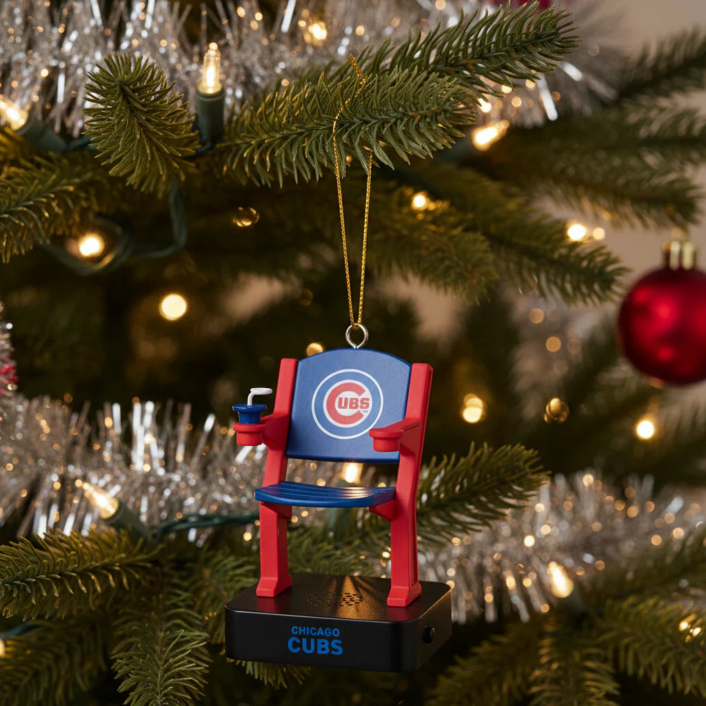 Chicago Cubs Stadium Seat Ornament - Image 2