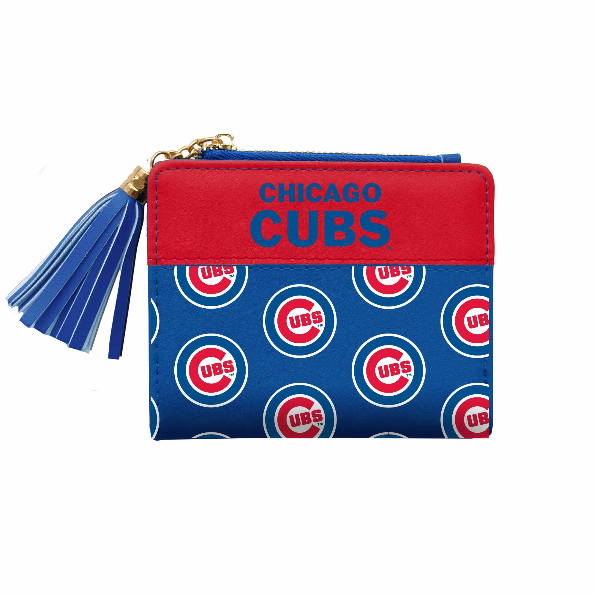 Chicago Cubs Bullseye Tassel Wallet