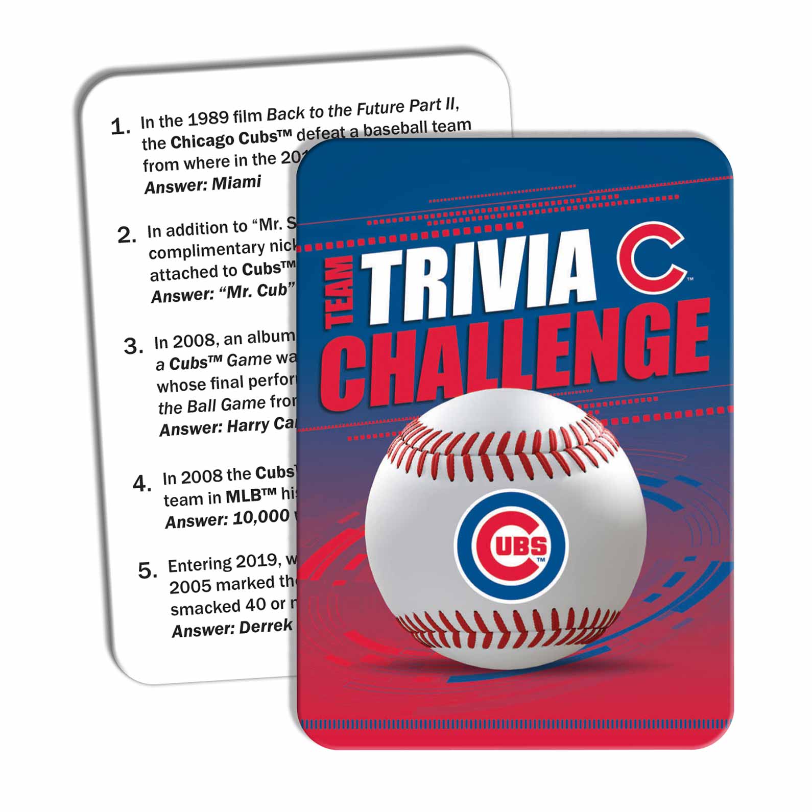 Chicago Cubs Trivia Challenge Game - Image 3