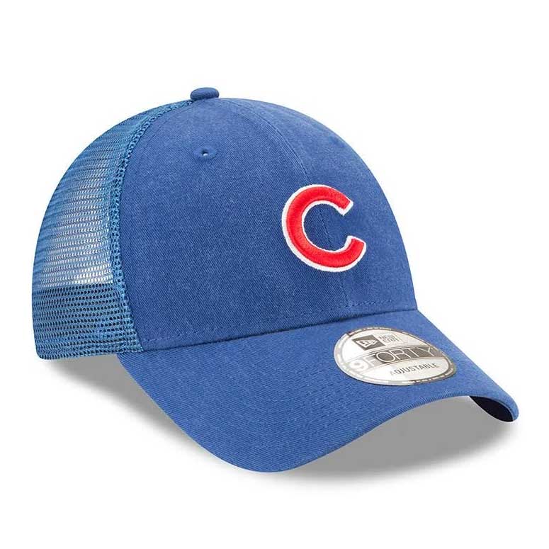 Chicago Cubs Trucker C 9FORTY Adjustable Cap - Image 2