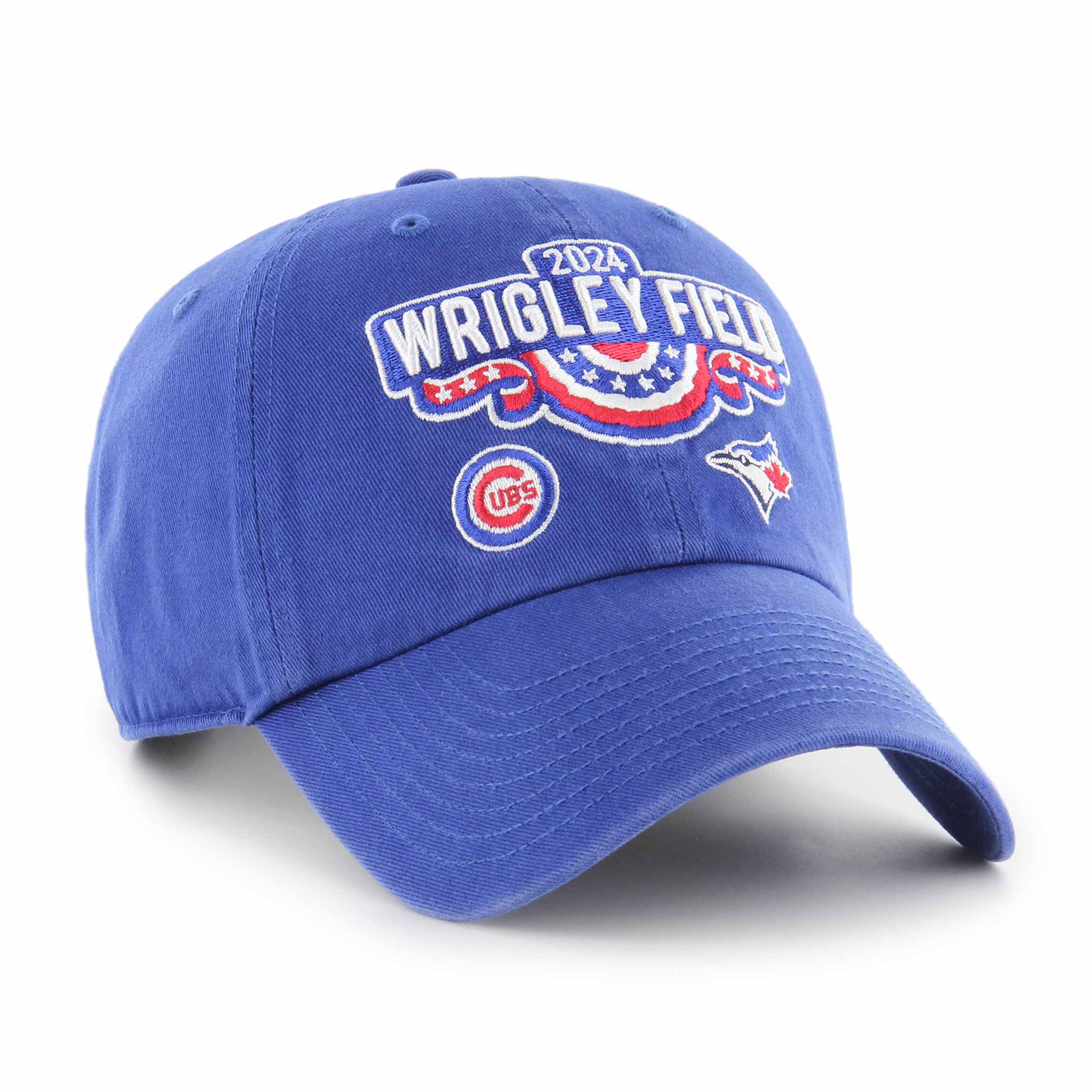 Chicago Cubs vs. Toronto Blue Jays 2024 Clean Up Matchup Cap - Image 3