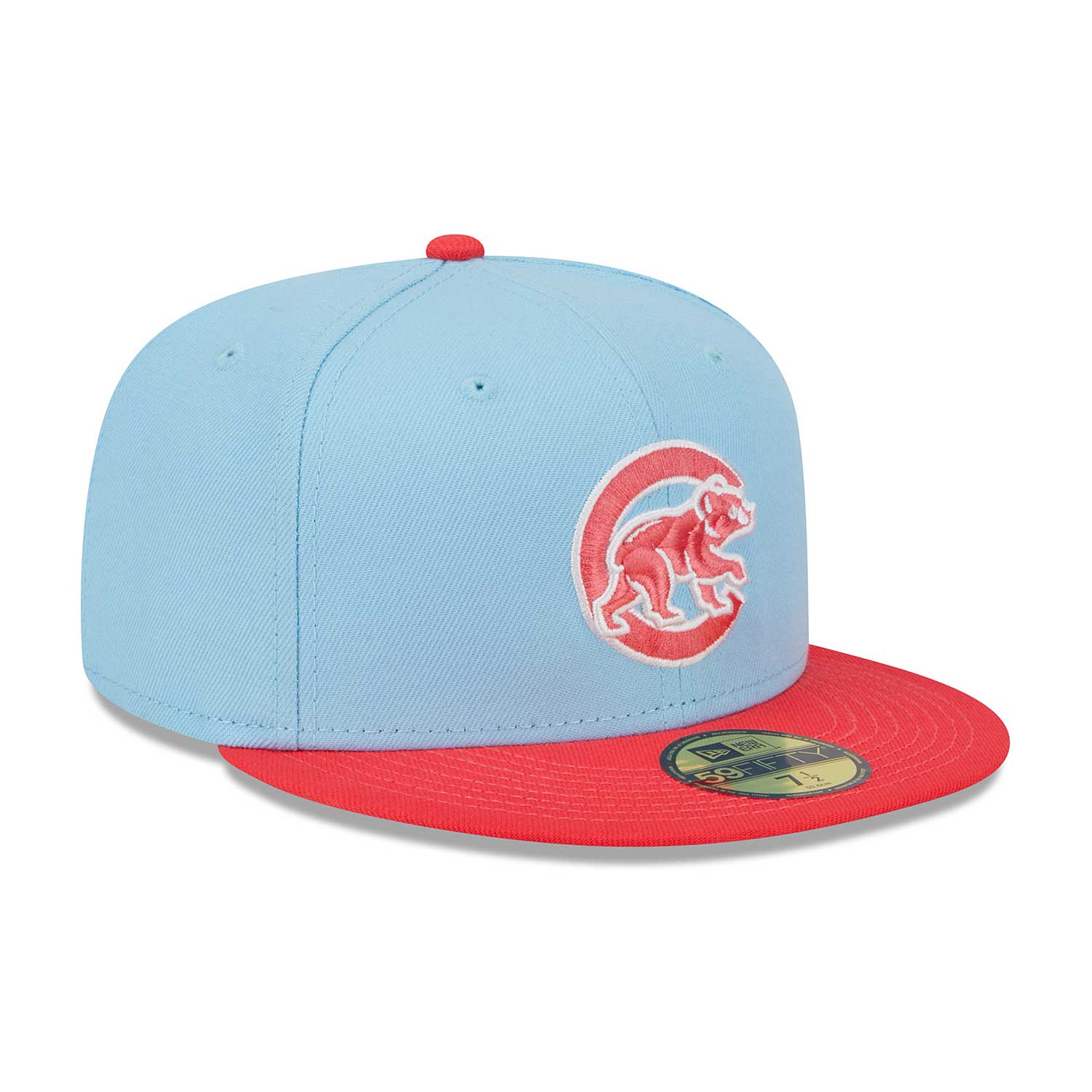 Chicago Cubs Walking Bear Colorpack 59FIFTY Fitted Cap - Image 2