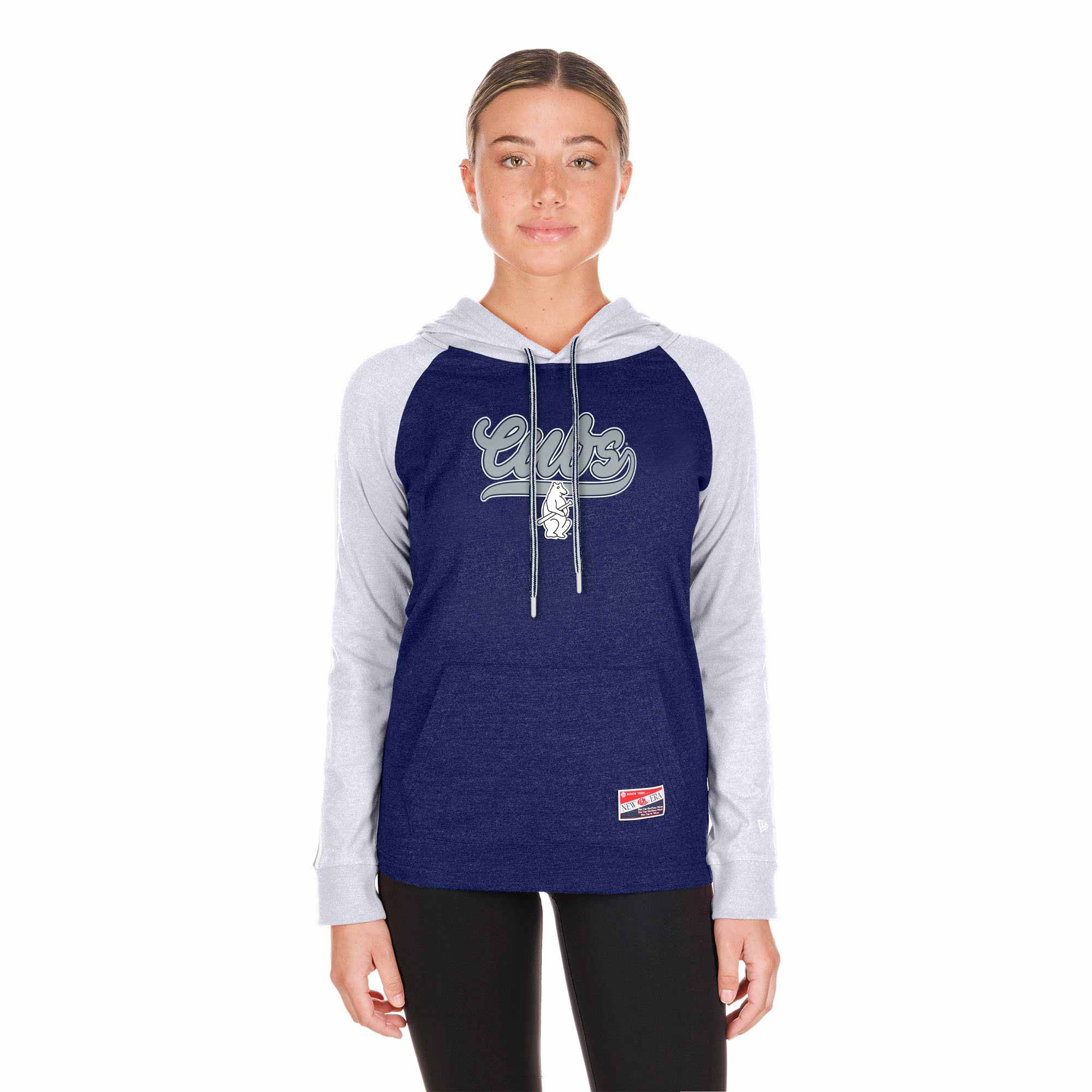 Chicago Cubs Women's 1914 Bear Hooded Sweatshirt - Image 3