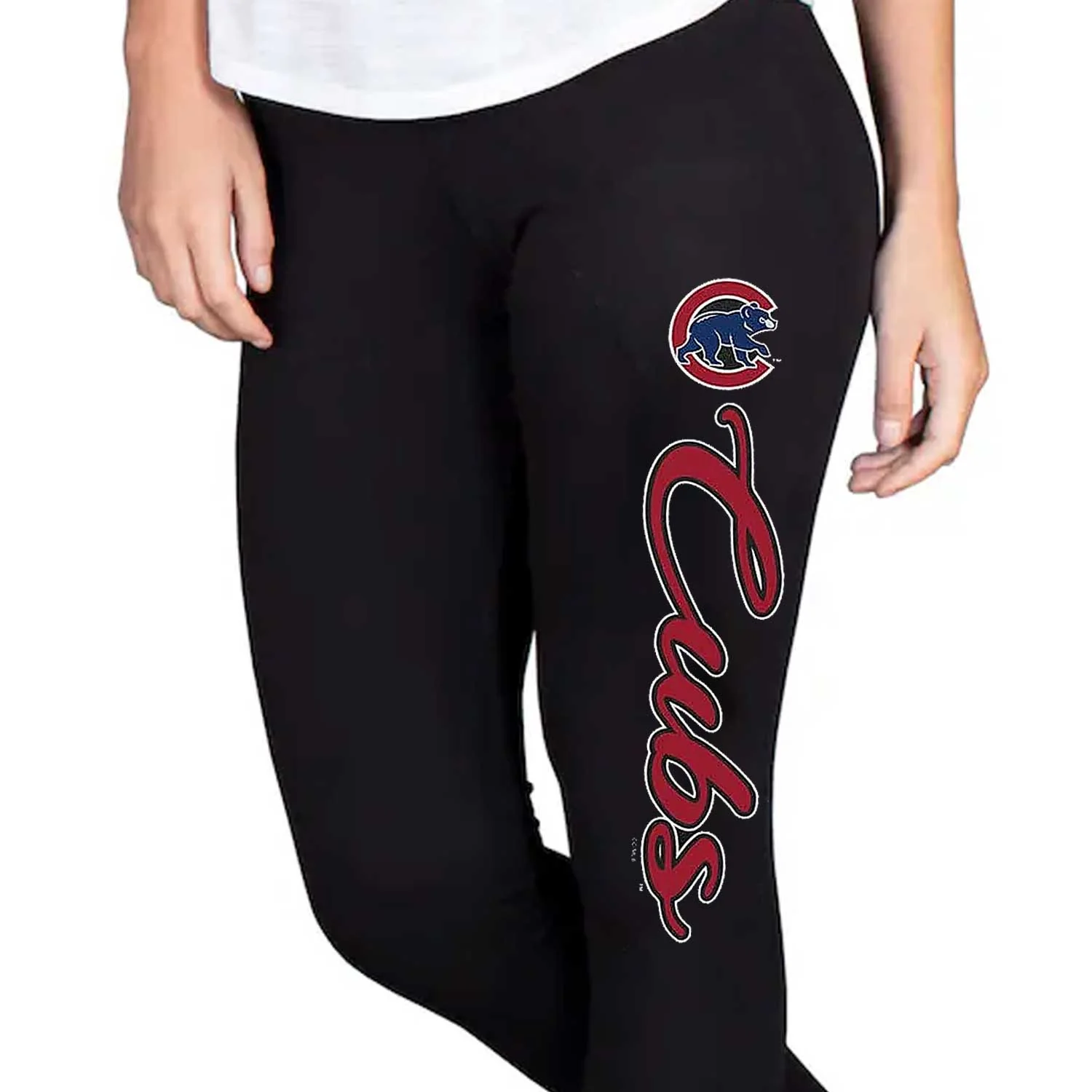Chicago Cubs Women's Fraction Leggings