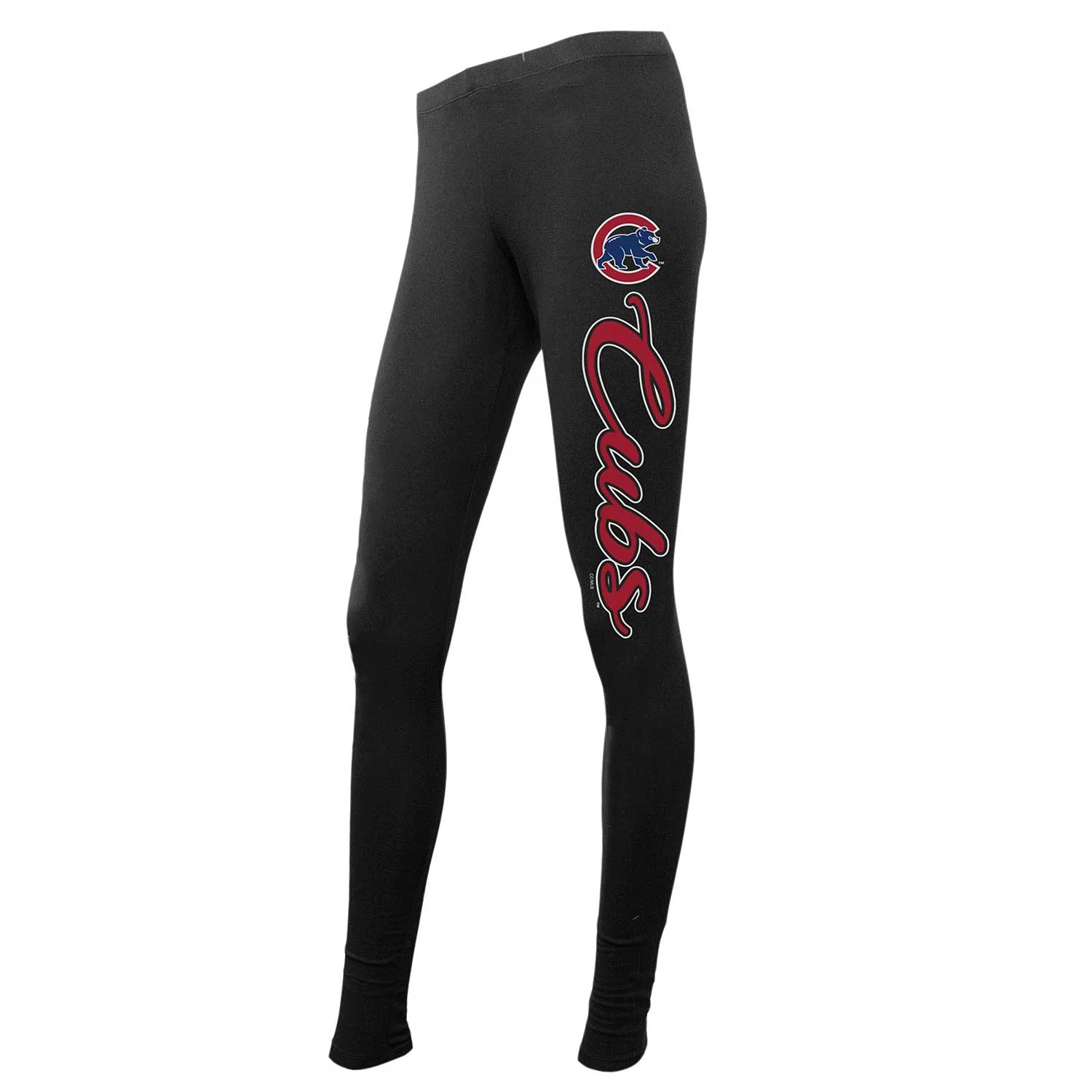 Chicago Cubs Women's Fraction Leggings - Image 2