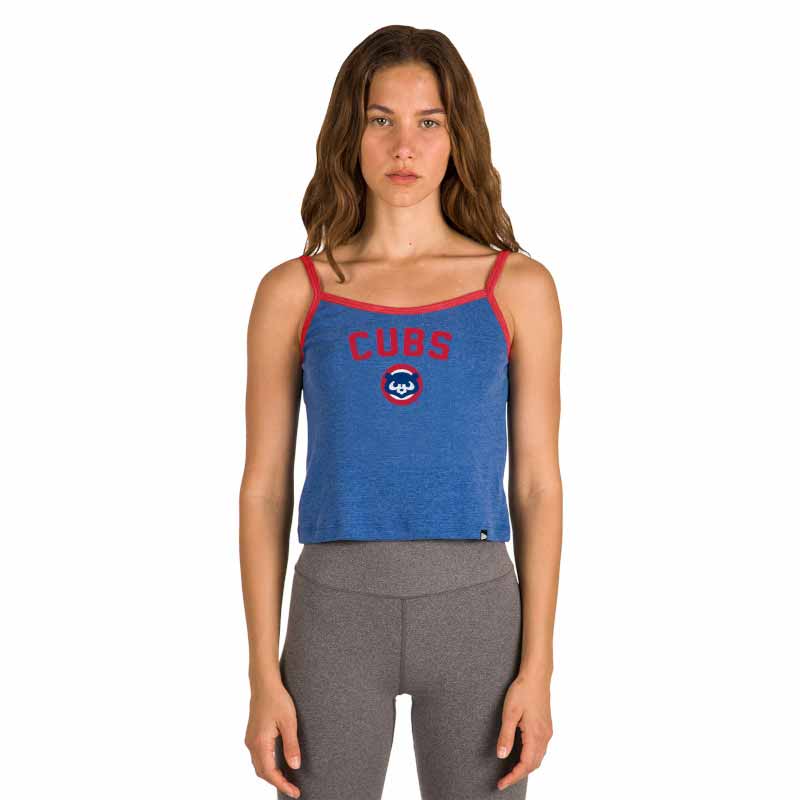 Chicago Cubs Women's 1984 Bi-Blend Tank Top - Image 4