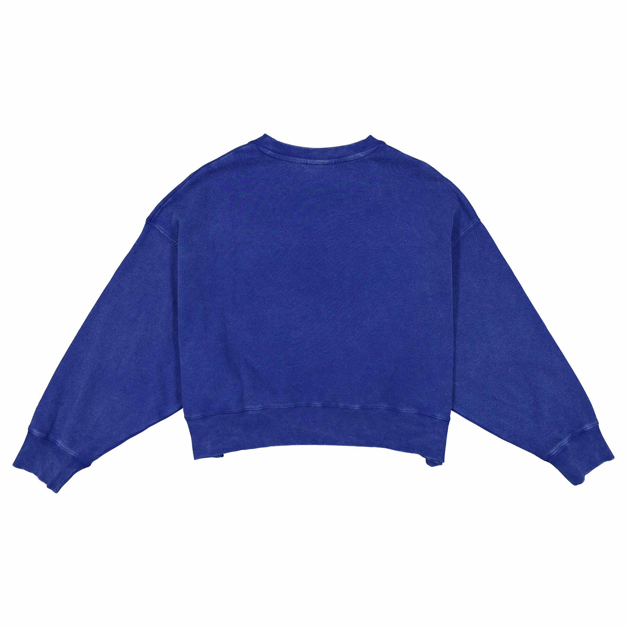 Chicago Cubs Women's New Era Established 1876 Crewneck Sweatshirt - Image 2