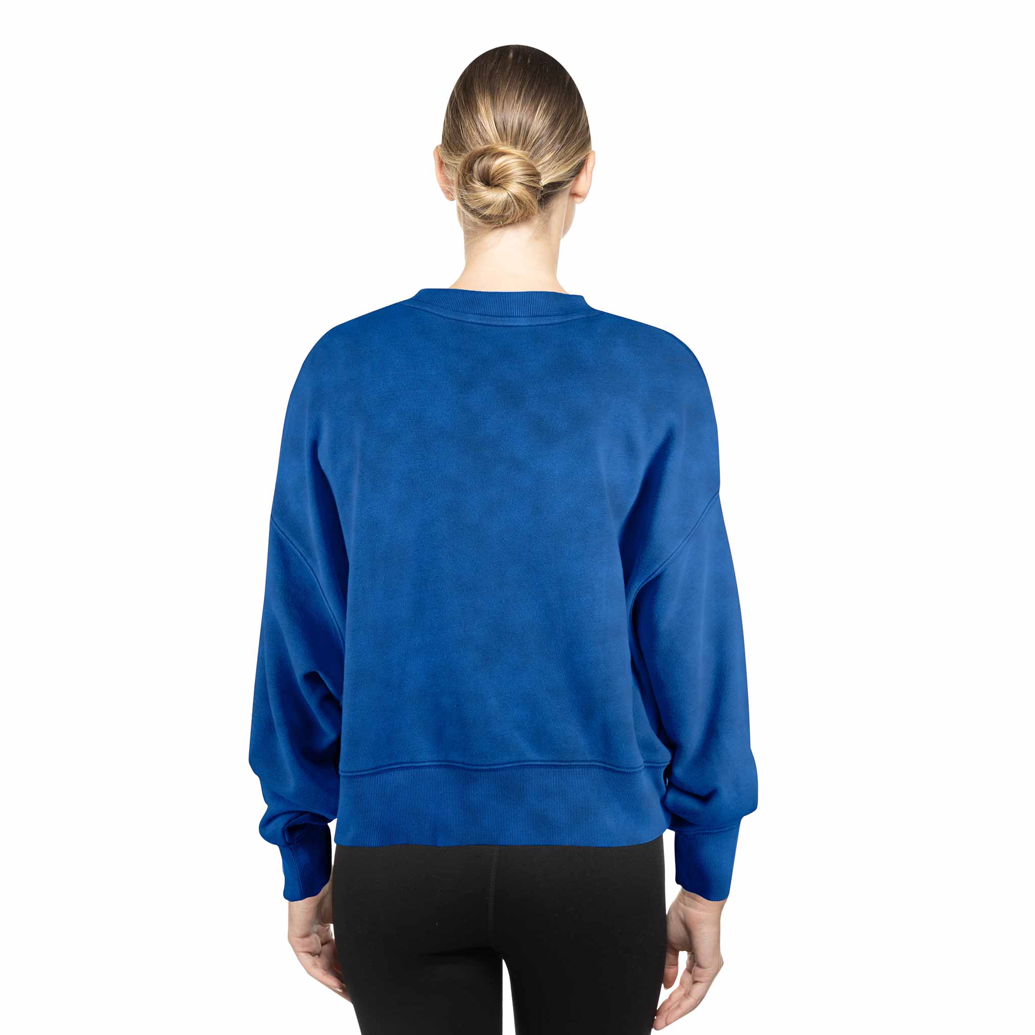 Chicago Cubs Women's New Era Established 1876 Crewneck Sweatshirt - Image 6