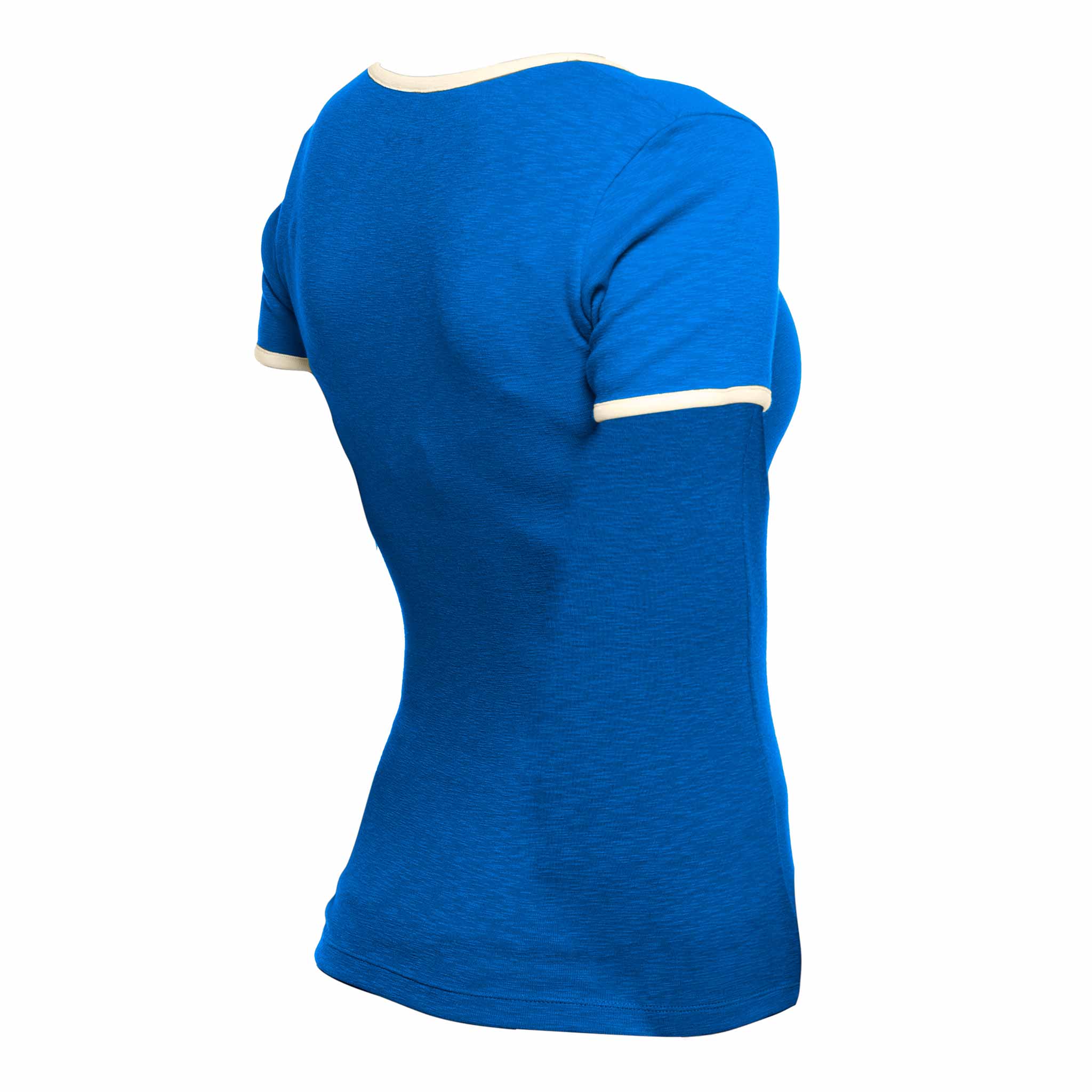 Chicago Cubs Women's New Era String Cropped T-Shirt - Image 2