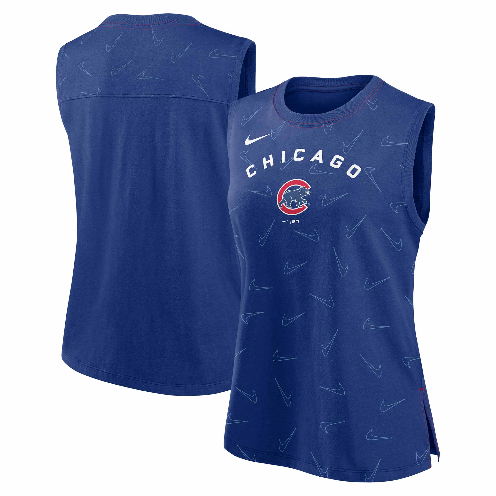 Chicago Cubs Women's Nike Performance Tank Top - Image 3