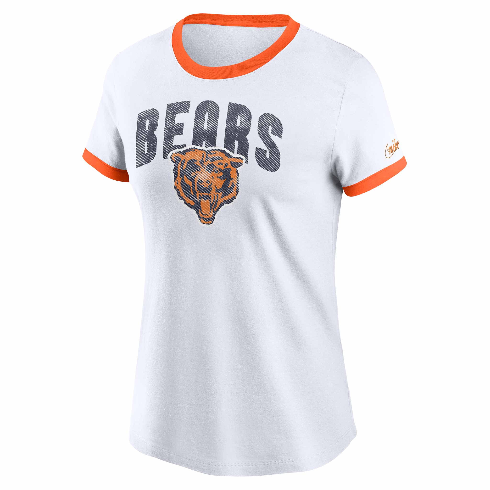 Chicago Bears Women's Nike Rewind Ringer T-Shirt