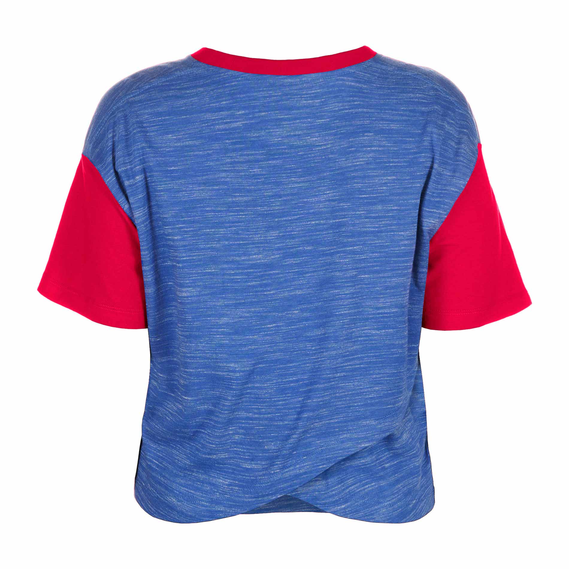 Chicago Cubs Women's Two Tone Baseball Club T-Shirt - Image 2