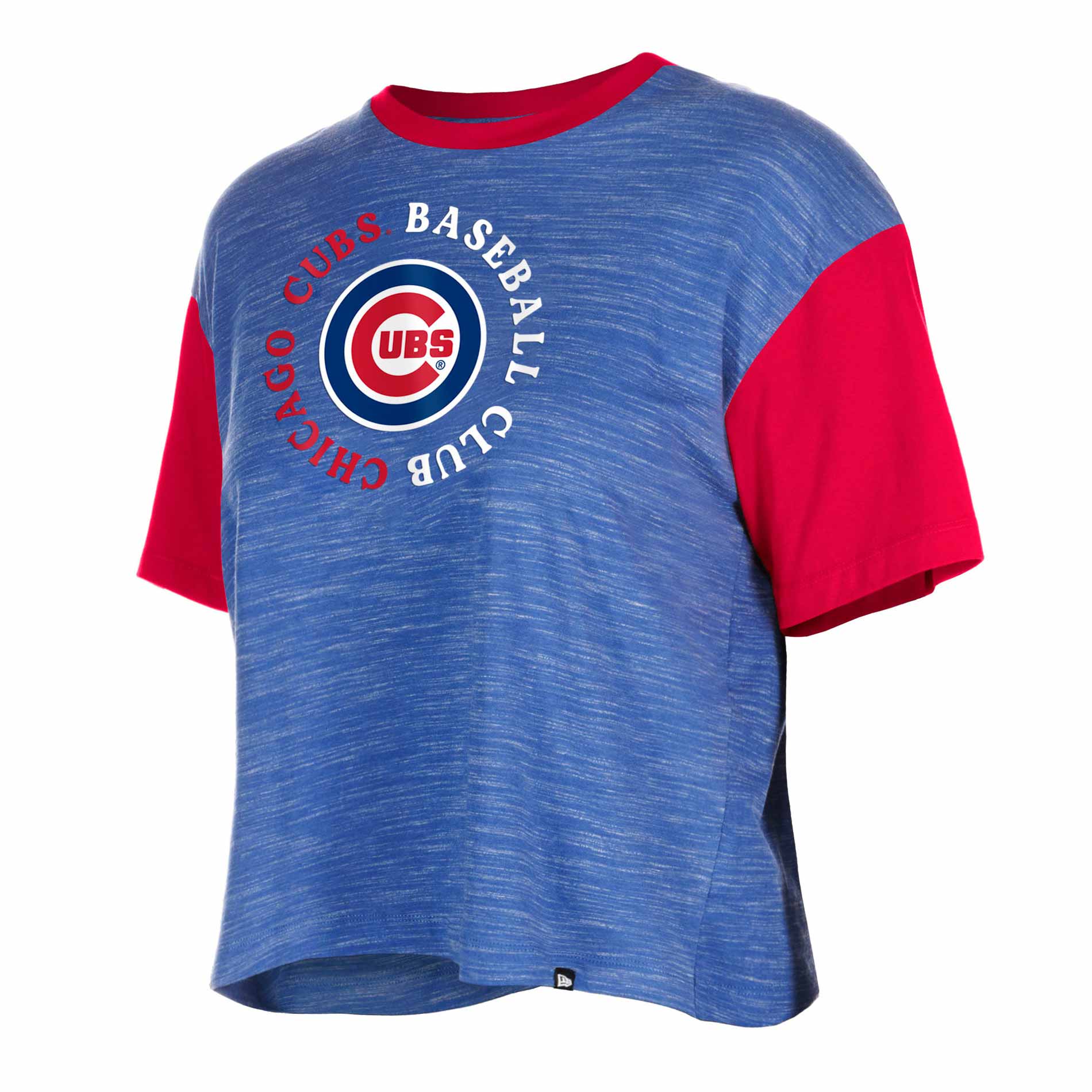 Chicago Cubs Women's Two Tone Baseball Club T-Shirt - Image 5