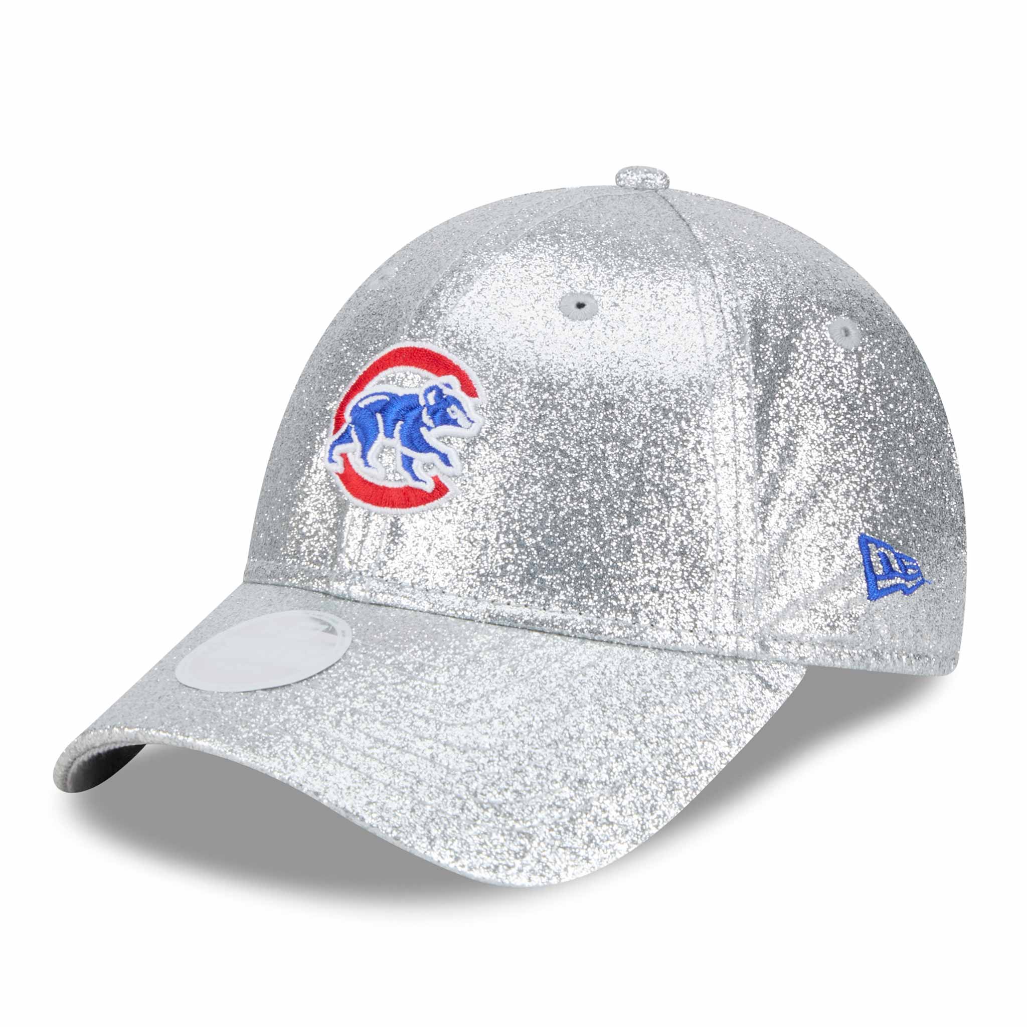 Chicago Cubs Women's Walking Bear Sparkly Cap