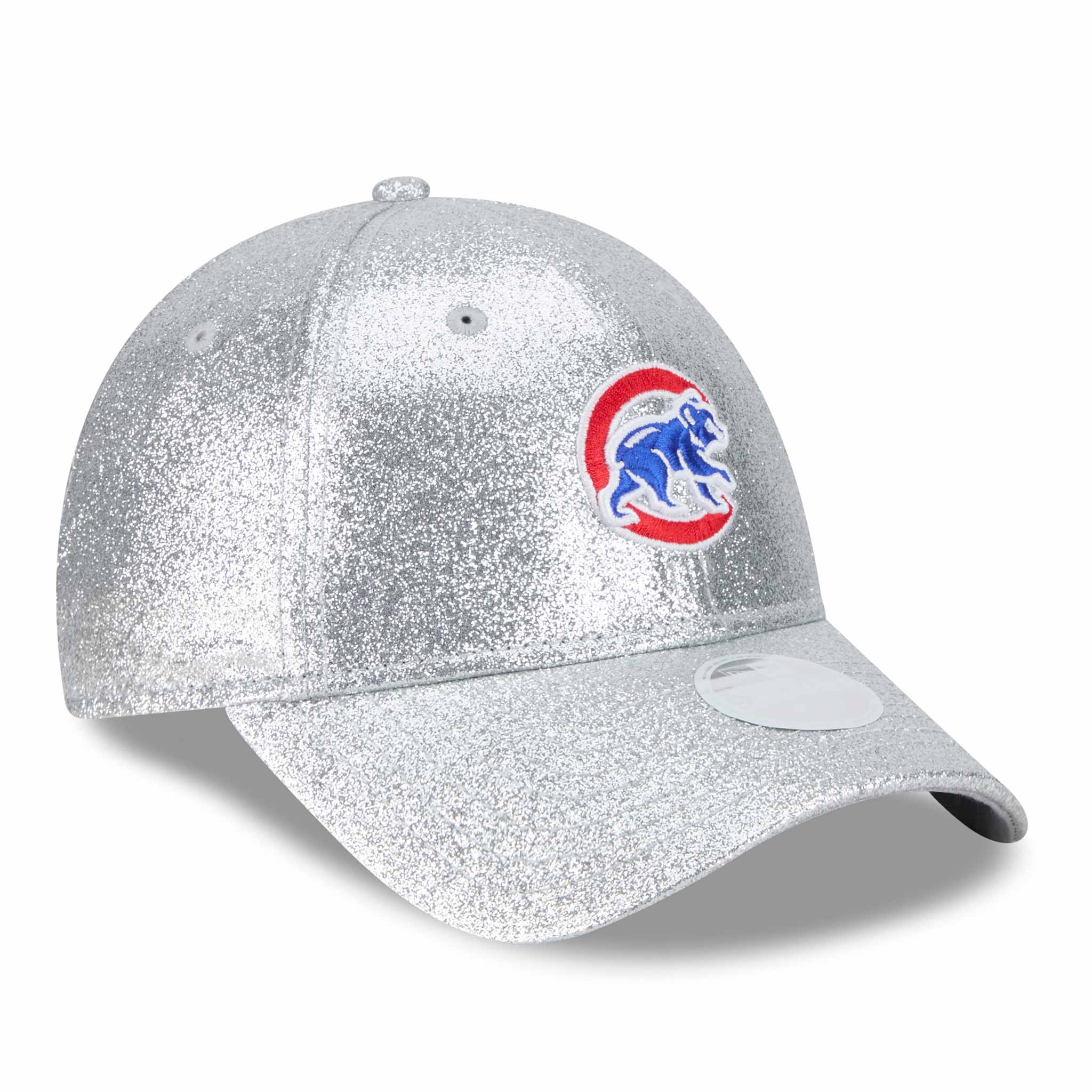 Chicago Cubs Women's Walking Bear Sparkly Cap - Image 5