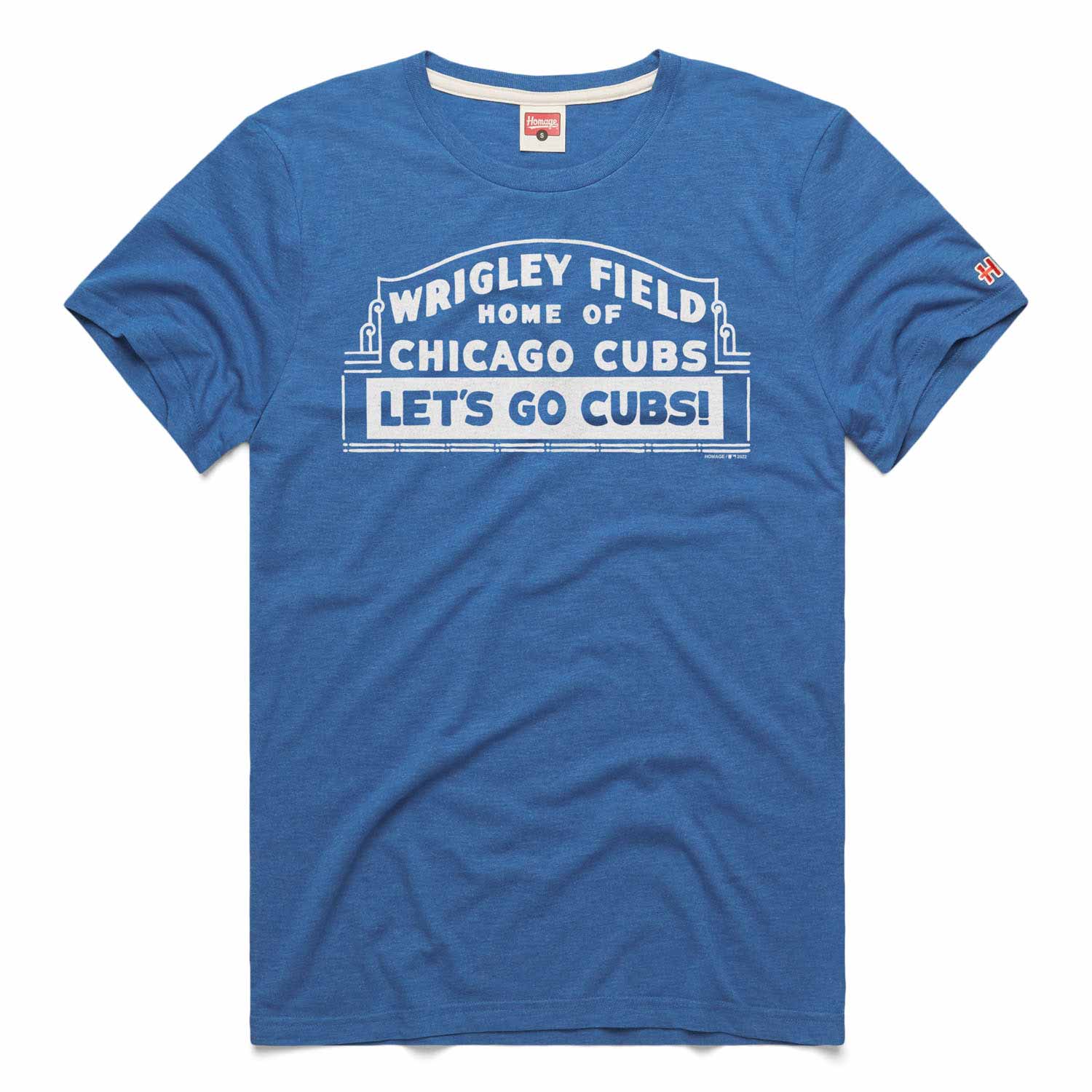 Chicago Cubs Wrigley Field Homage Marquee T-Shirt