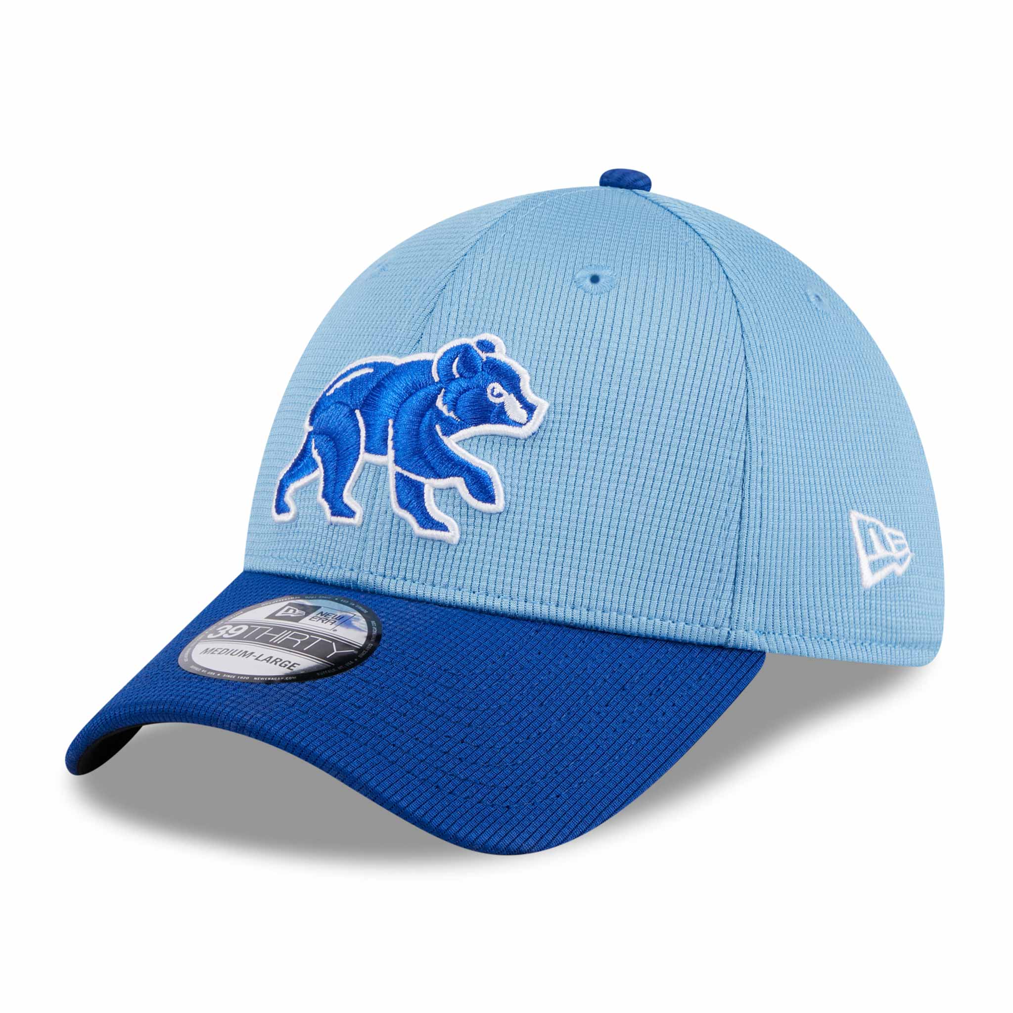 Chicago Cubs Youth 2024 Spring Training 39THIRTY Stretch Fitted Cap