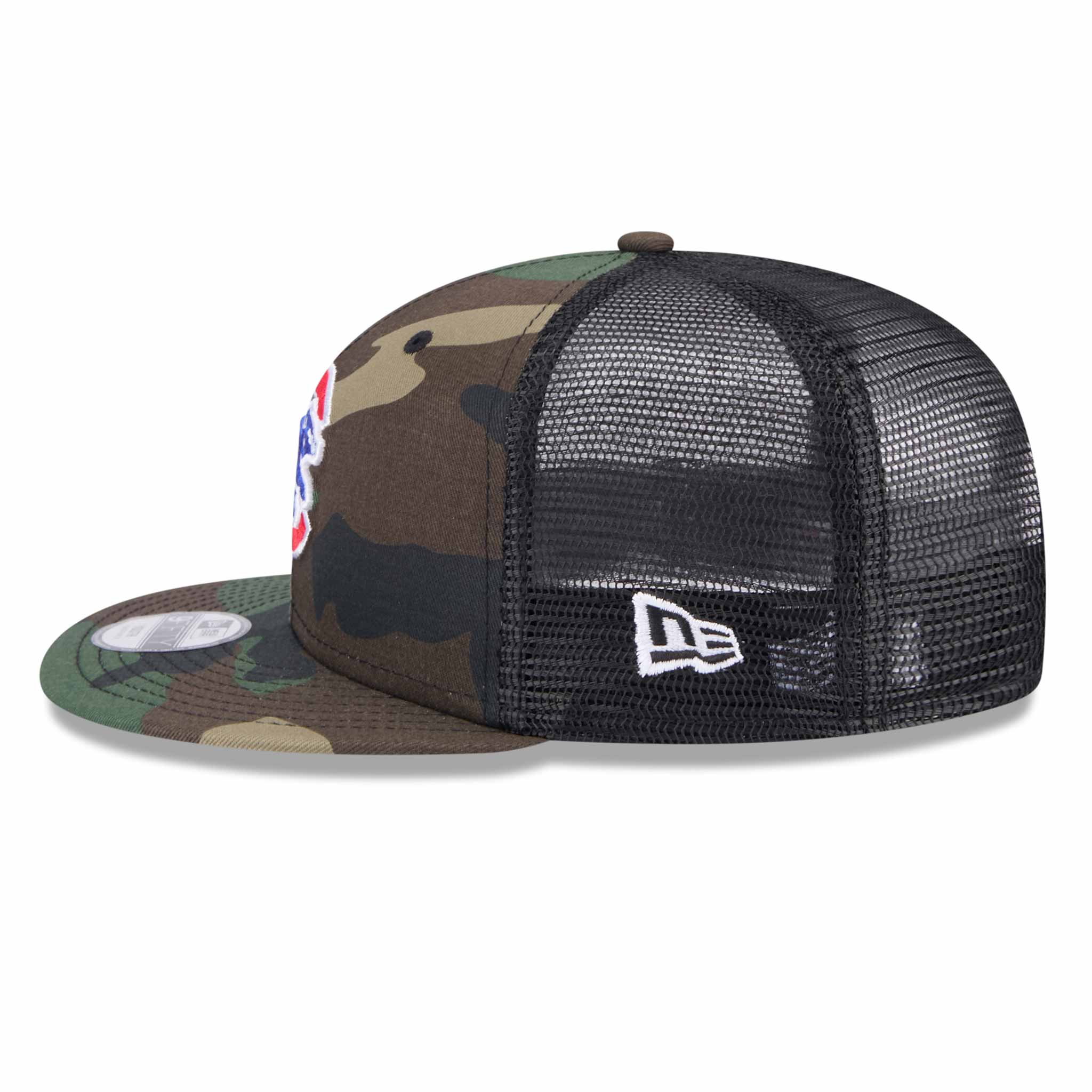 Chicago Cubs Youth 950 Walking Bear Camo Trucker Cap - Image 3