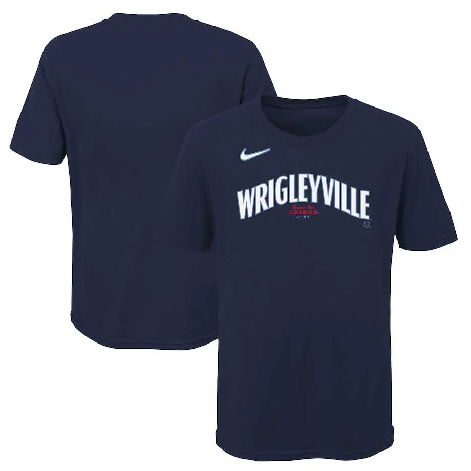 Chicago Cubs Youth City Connect Wordmark T-Shirt