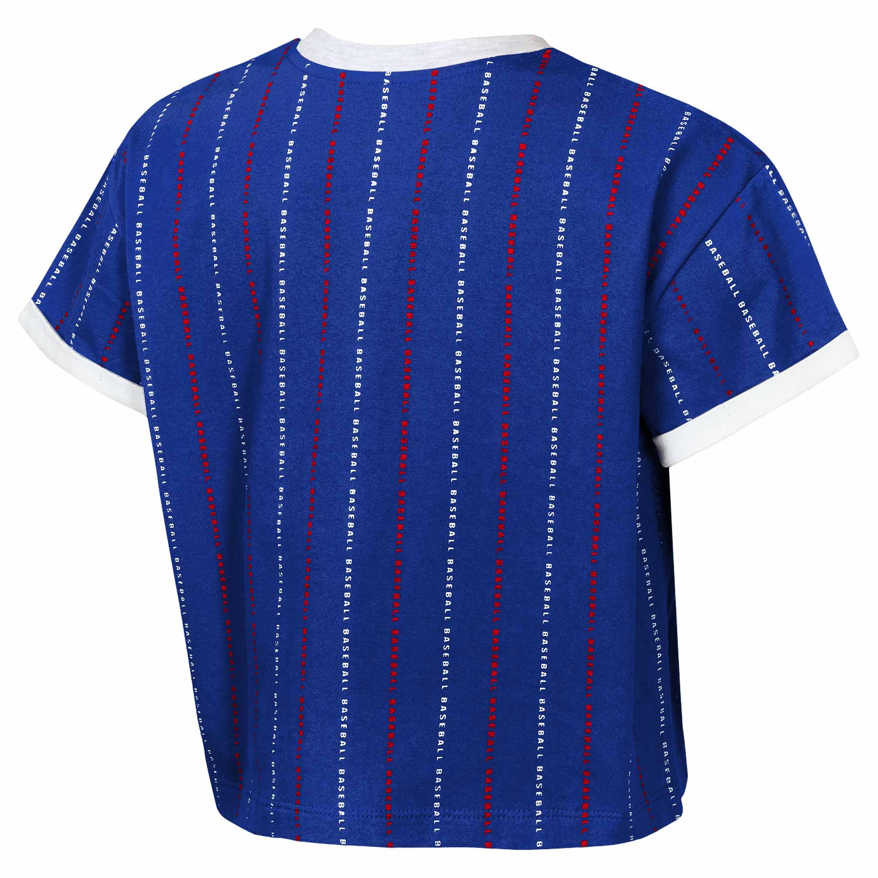 Chicago Cubs Youth Girls Keeper Fashion Short Sleeve T Shirt - Image 2