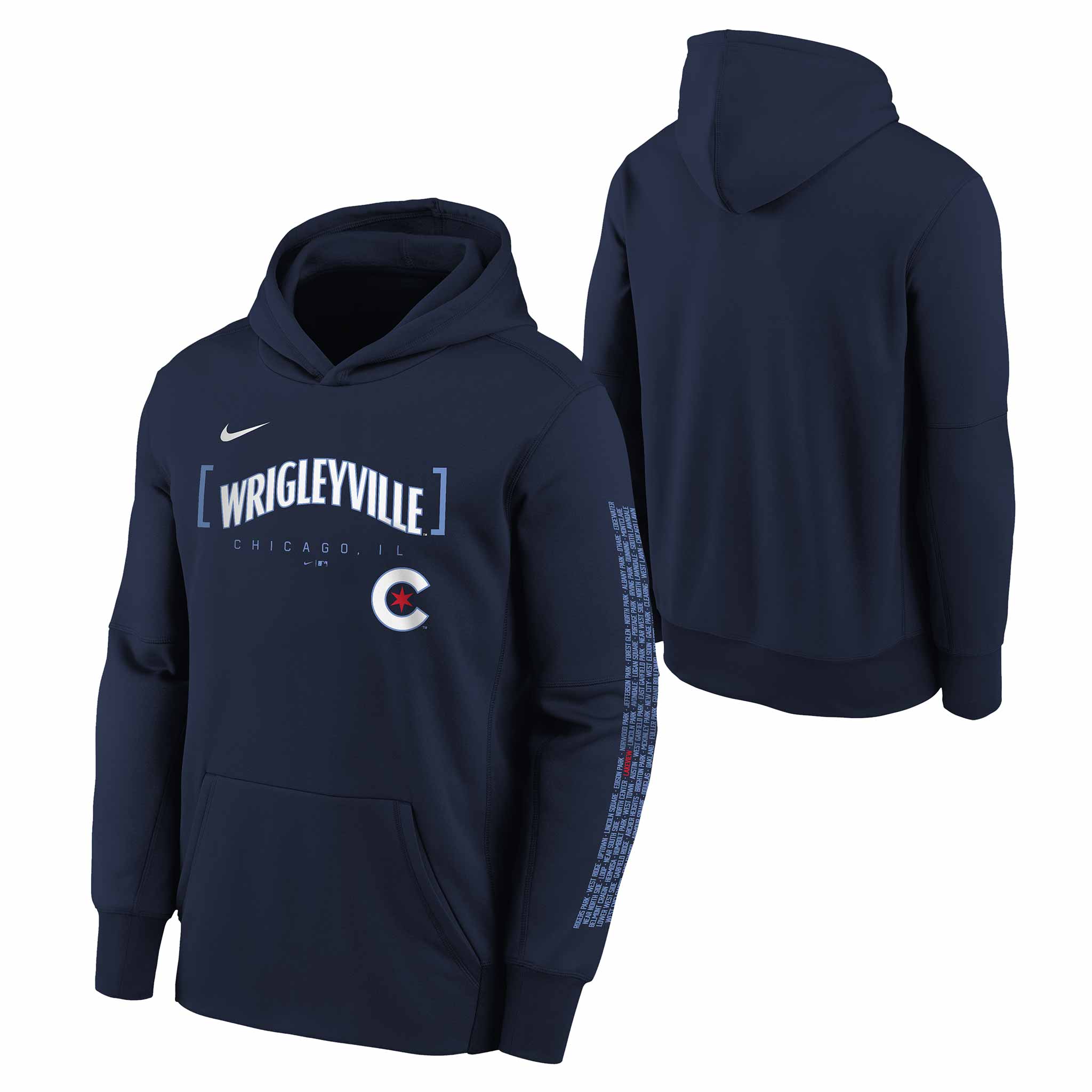 Chicago Cubs Youth Nike City Connect Hoodie - Image 3